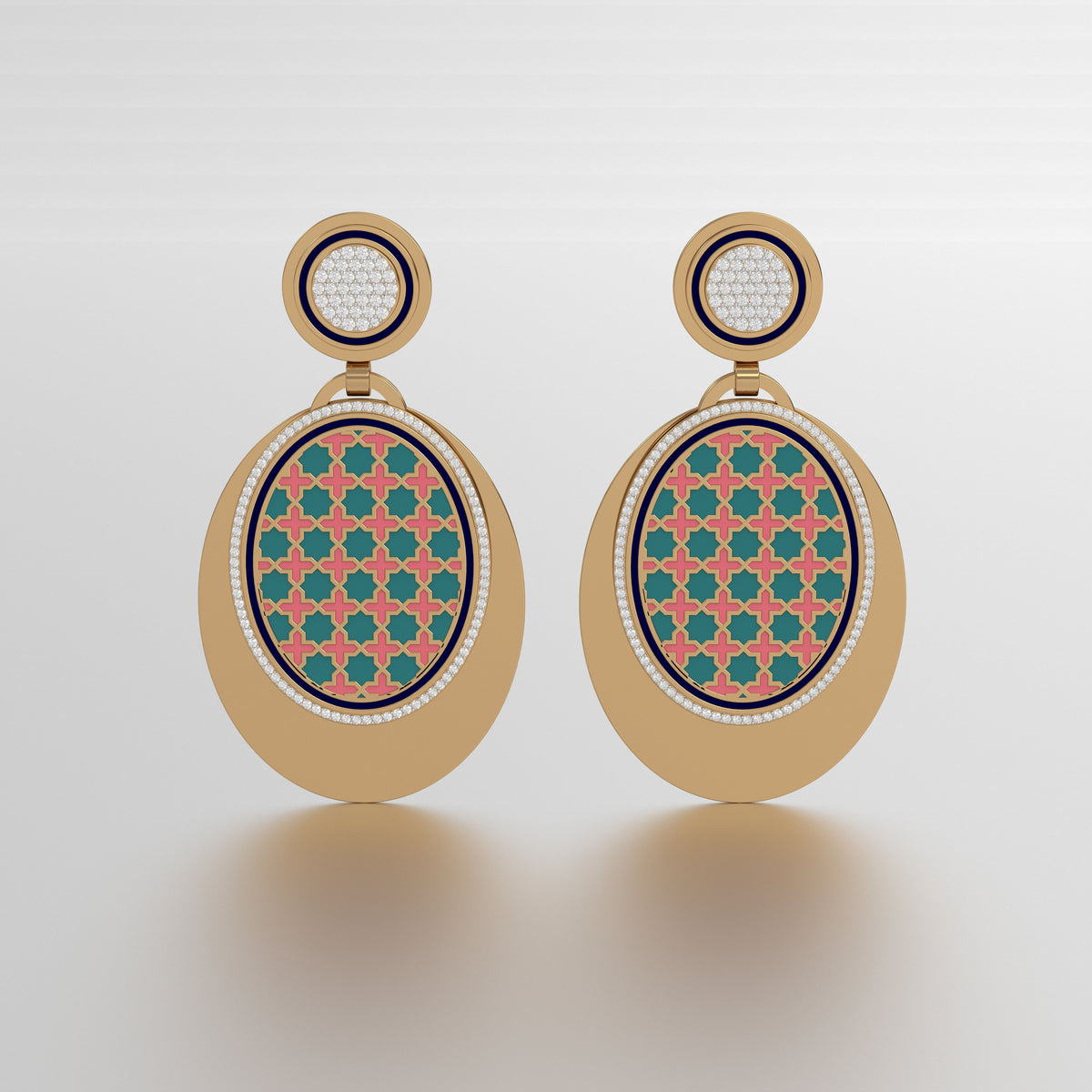 #Pattern & Color_Moroccan Zellij Pastel Turquoise