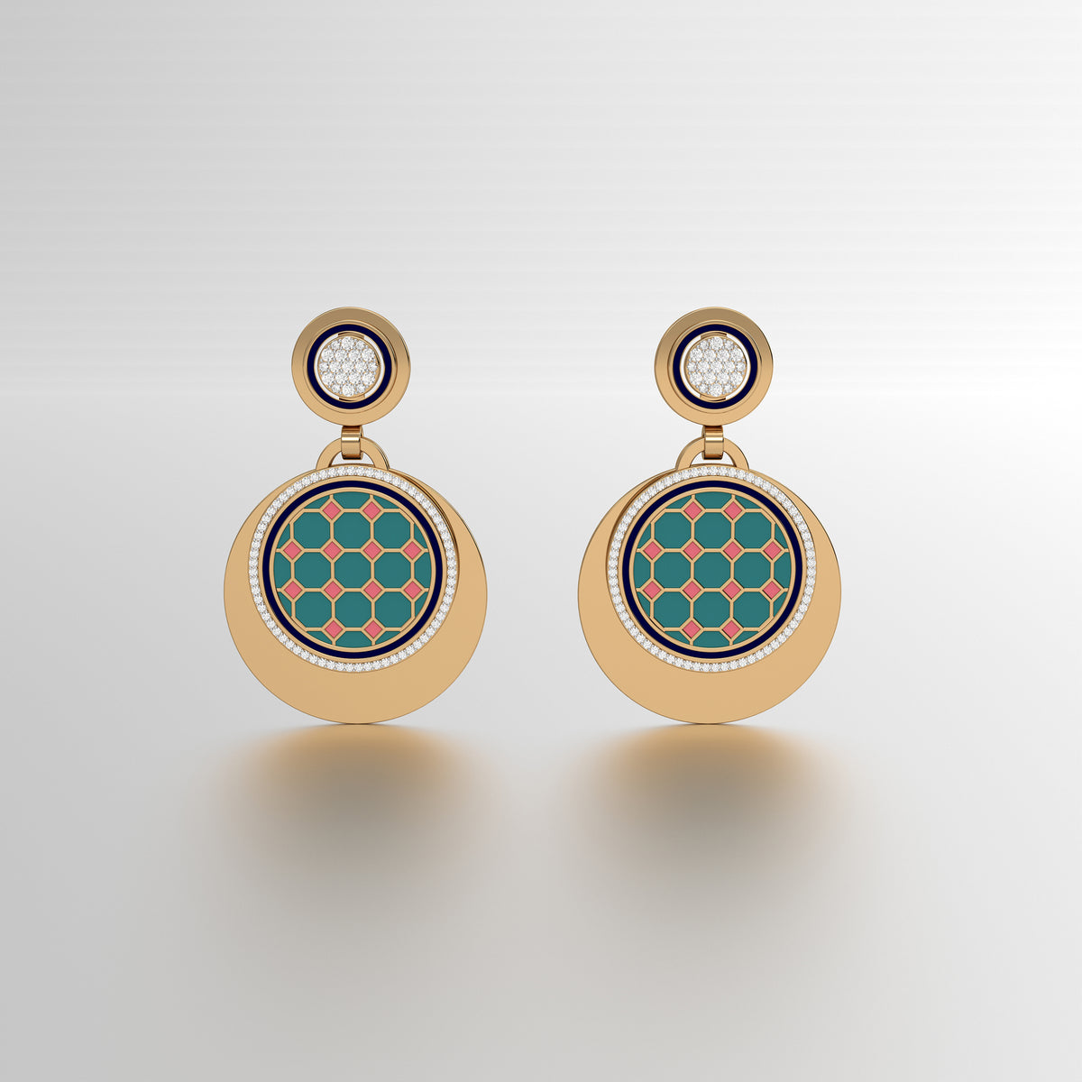 #Pattern & Color_Turkish Tessellation Pastel Turquoise