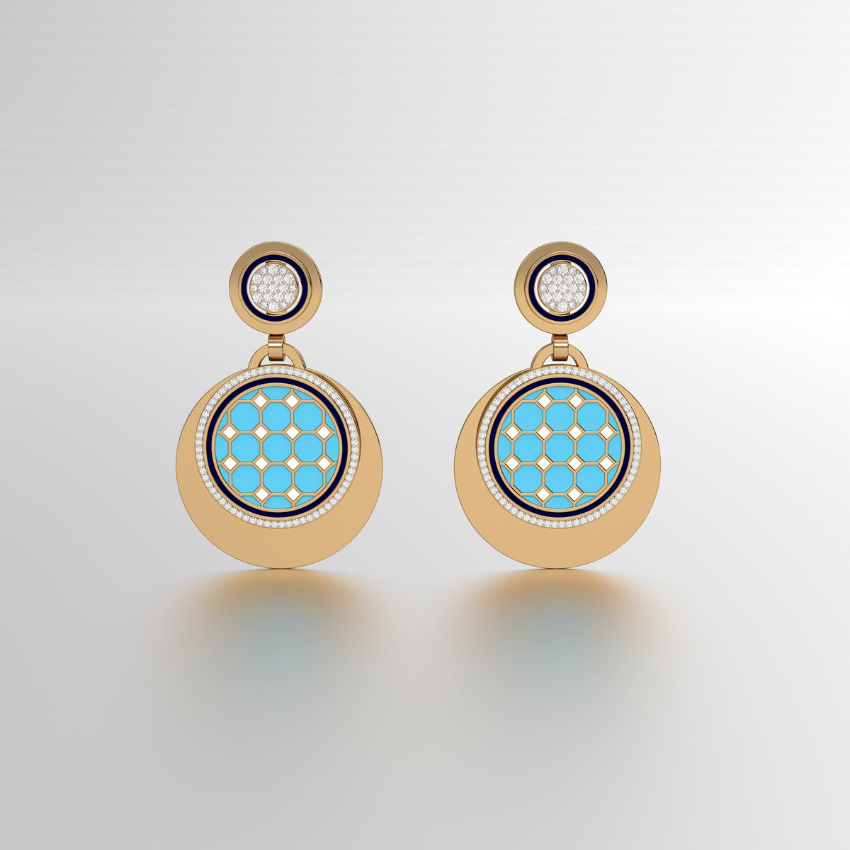 #Pattern & Color_Turkish Tessellation Skyblue