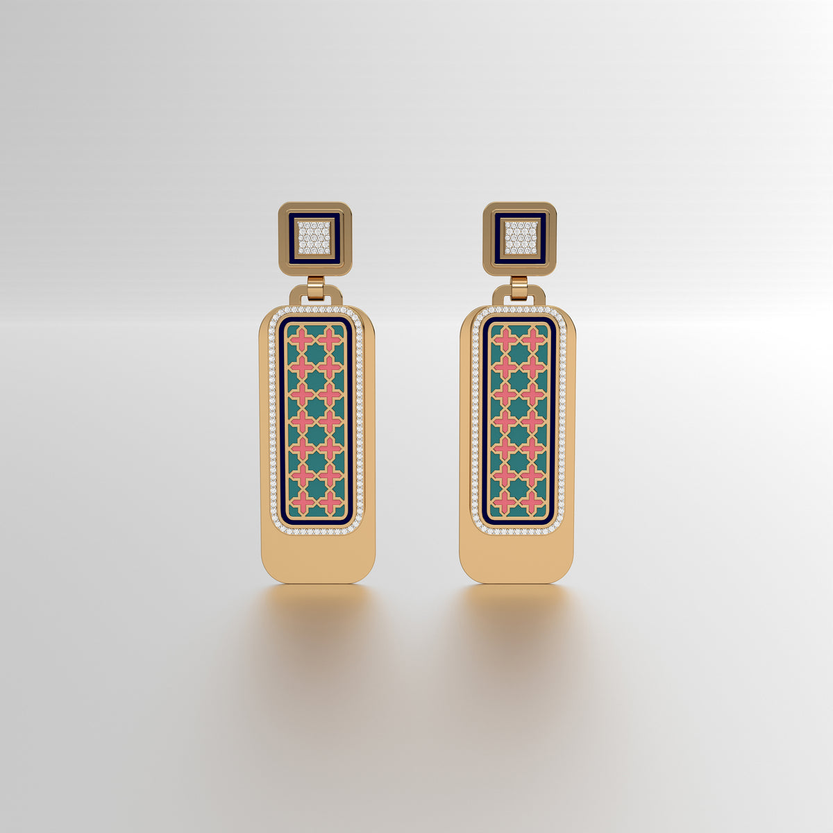 #Pattern & Color_Moroccan Zellij Pastel Turquoise