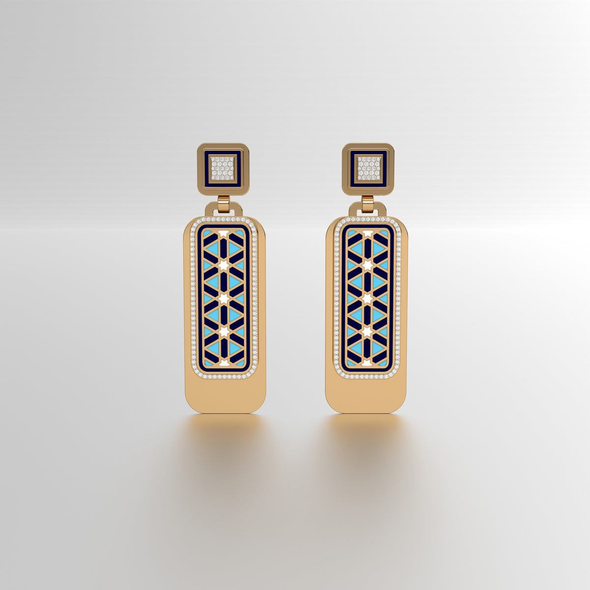 #Pattern & Color_Persian Girih Skyblue