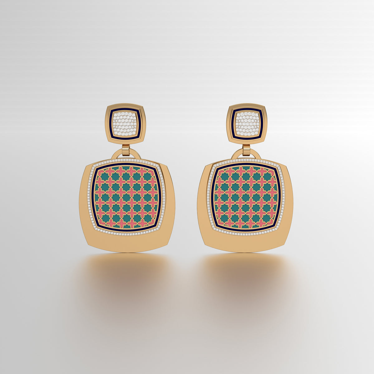 #Pattern & Color_Moroccan Zellij Pastel Turquoise