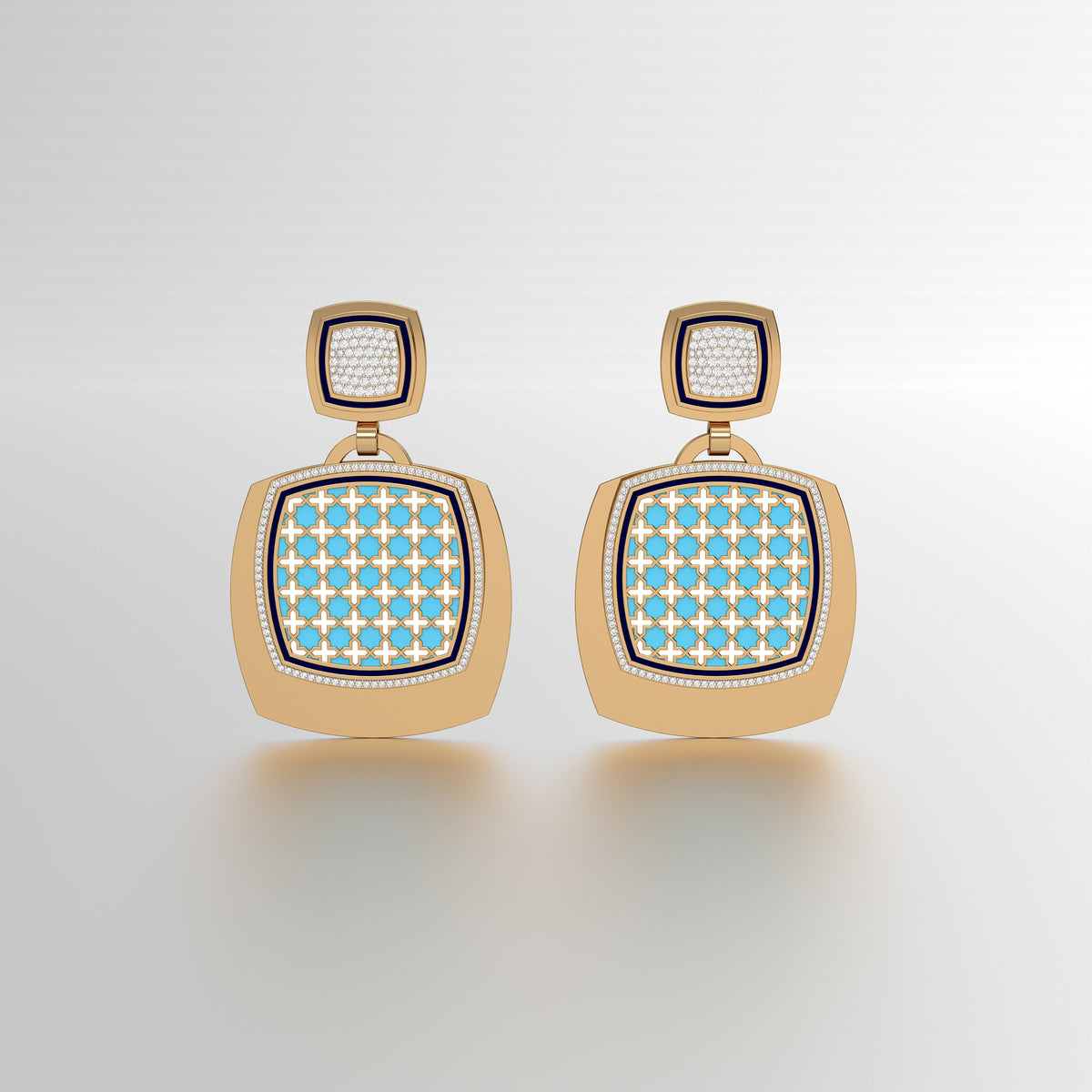 #Pattern & Color_moroccan zellij skyblue