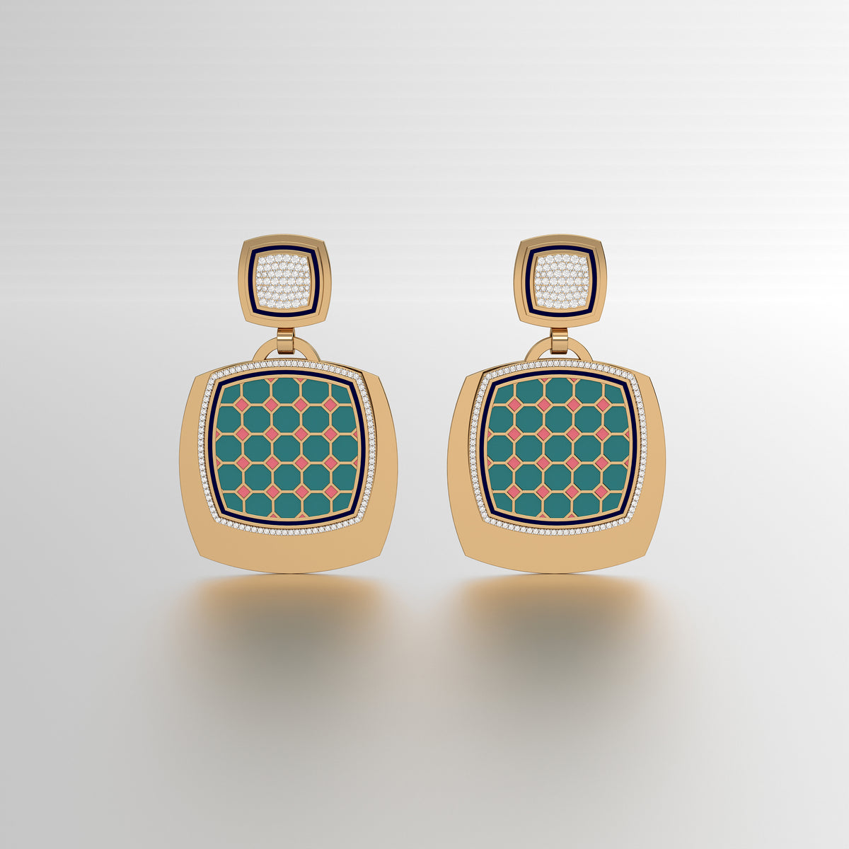 #Pattern & Color_Turkish Tessellation Pastel Turquoise