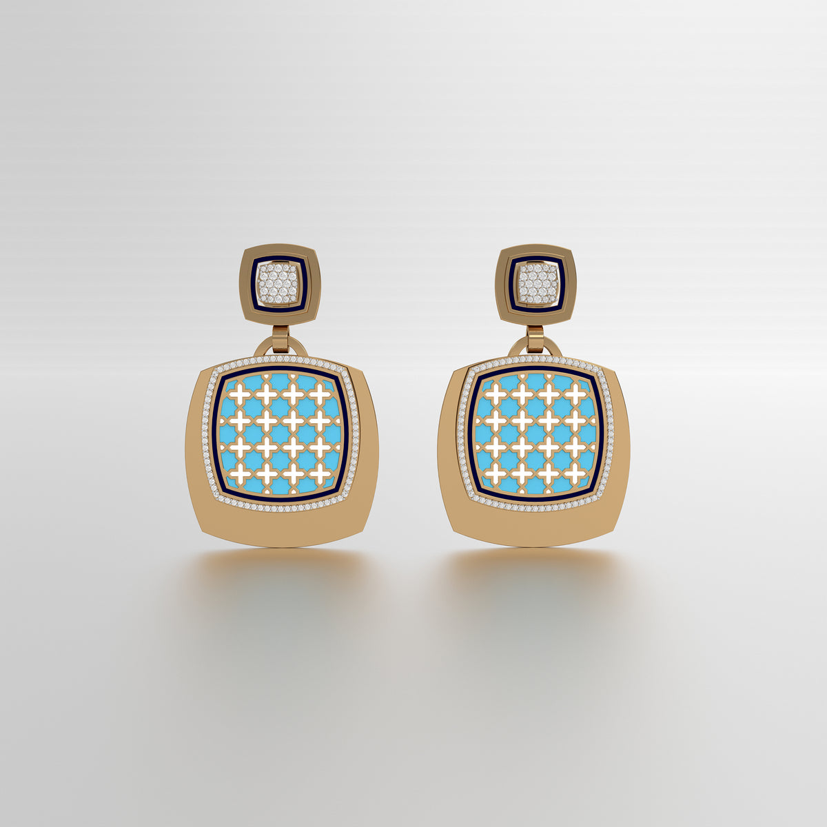 #Pattern & Color_moroccan zellij skyblue