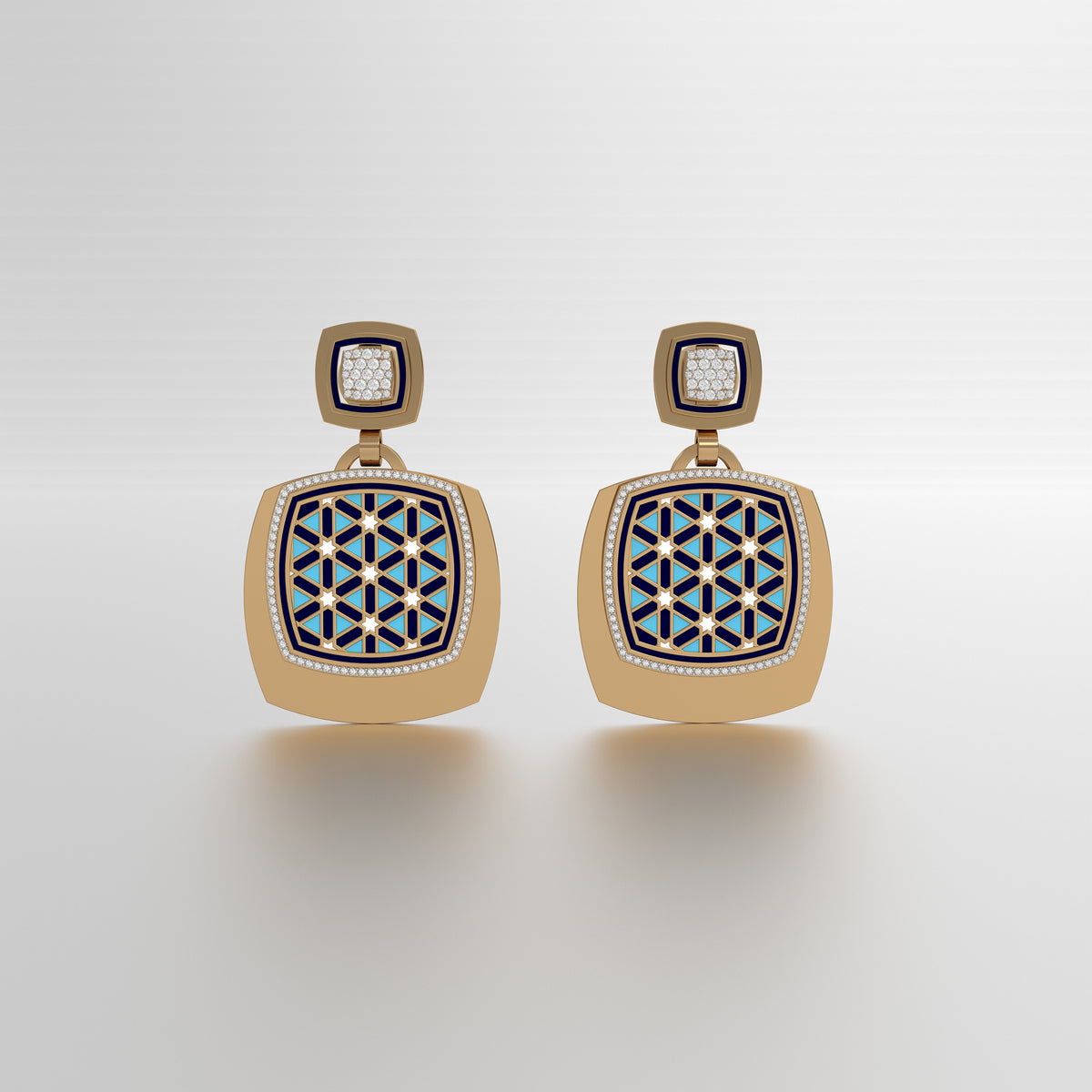#Pattern & Color_Persian Girih Skyblue