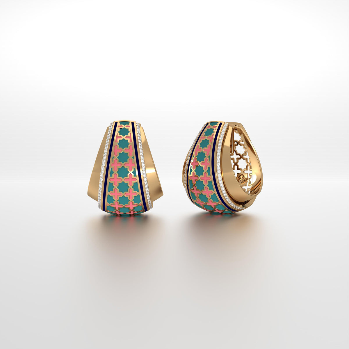 #Pattern & Color_Moroccan Zellij Pastel Turquoise