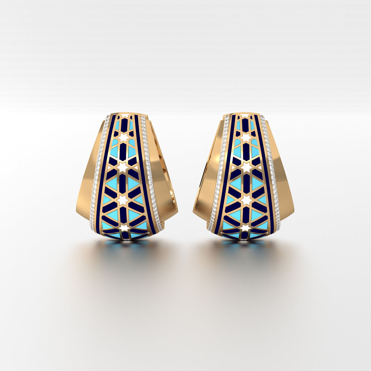 #Pattern & Color_Persian Girih Skyblue
