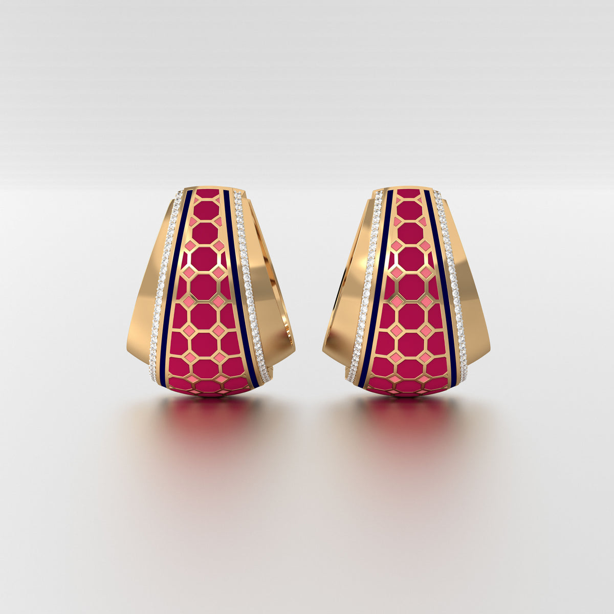 #Pattern & Color_Turkish Tessellation Cardinal Red