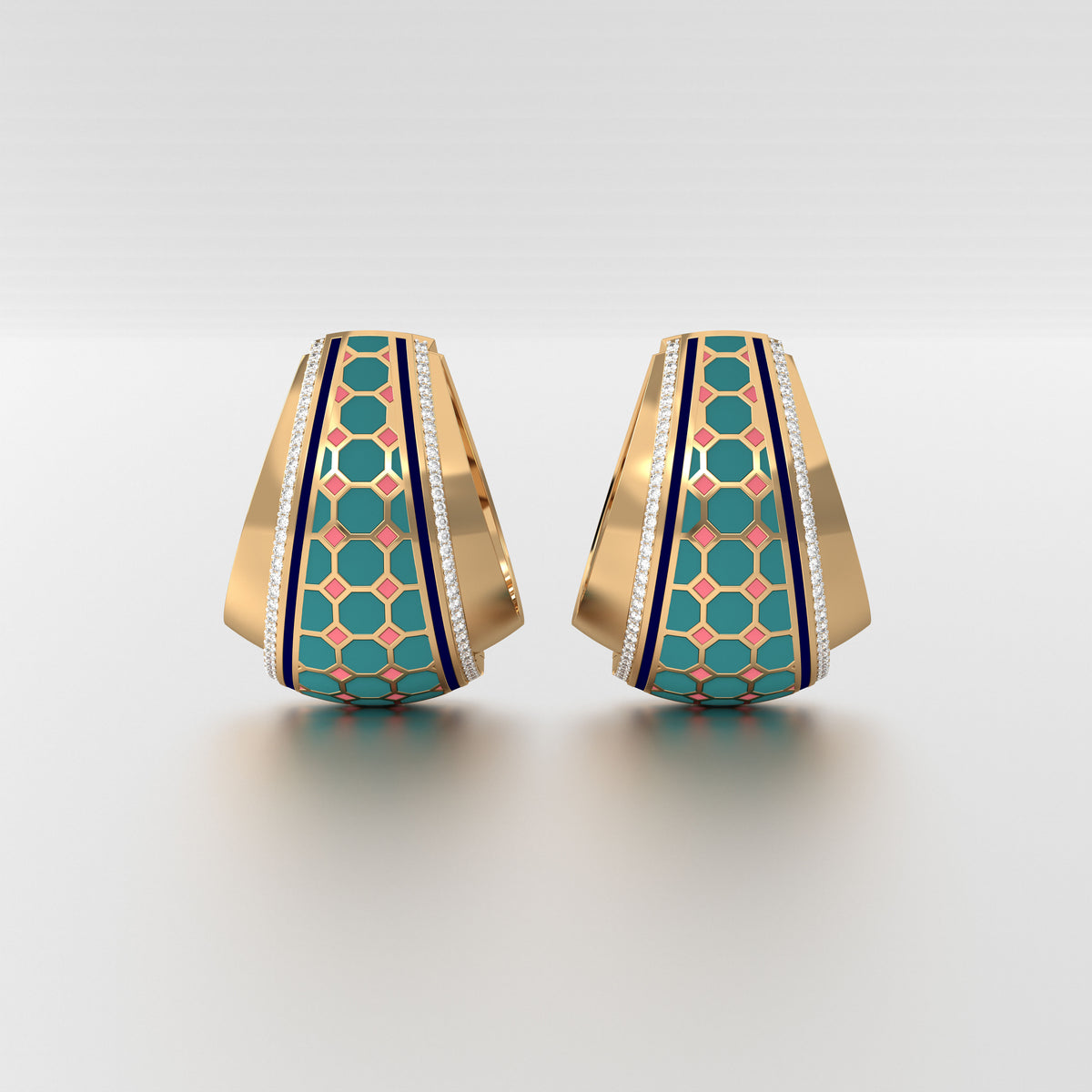 #Pattern & Color_Turkish Tessellation Pastel Turquoise