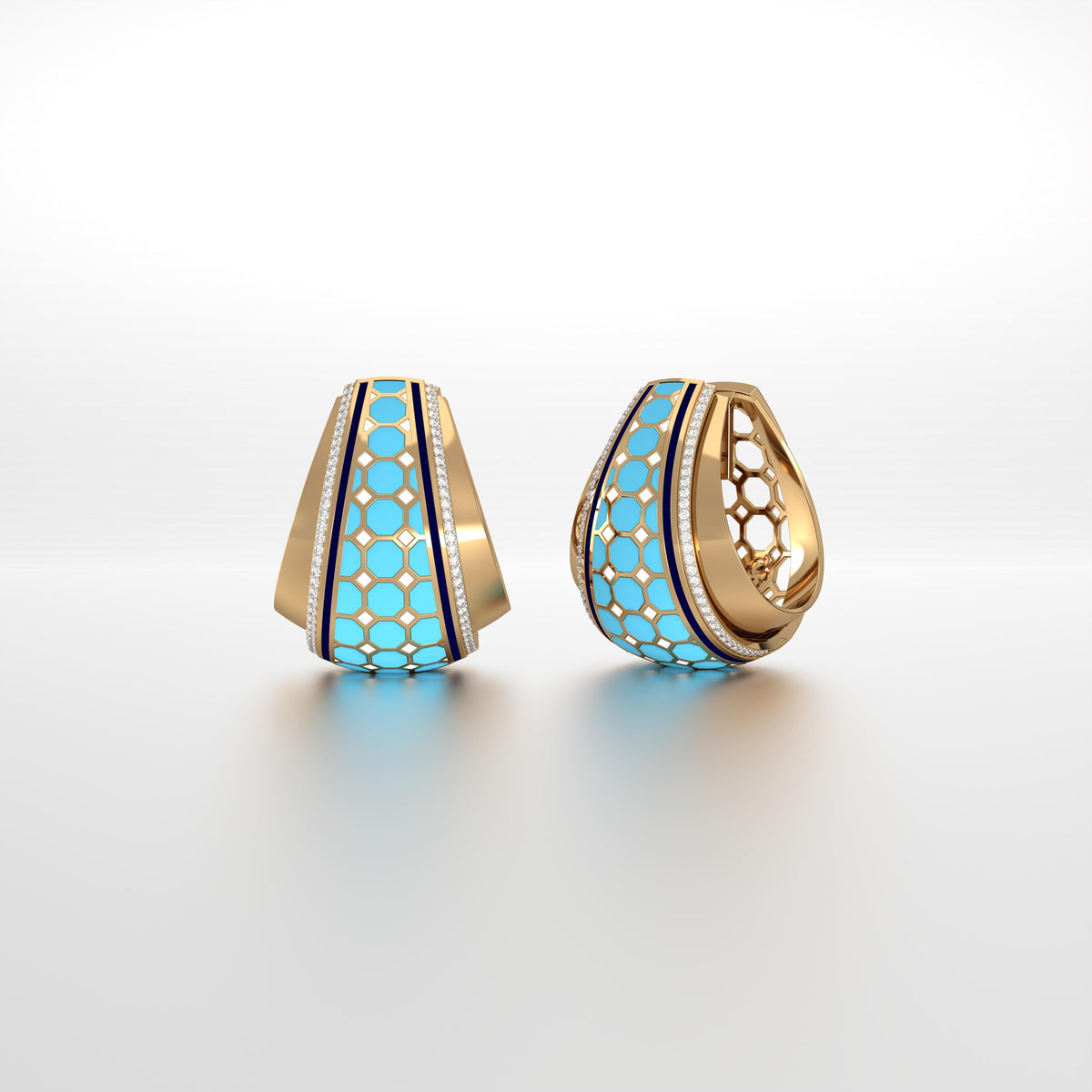 #Pattern & Color_Turkish Tessellation Skyblue