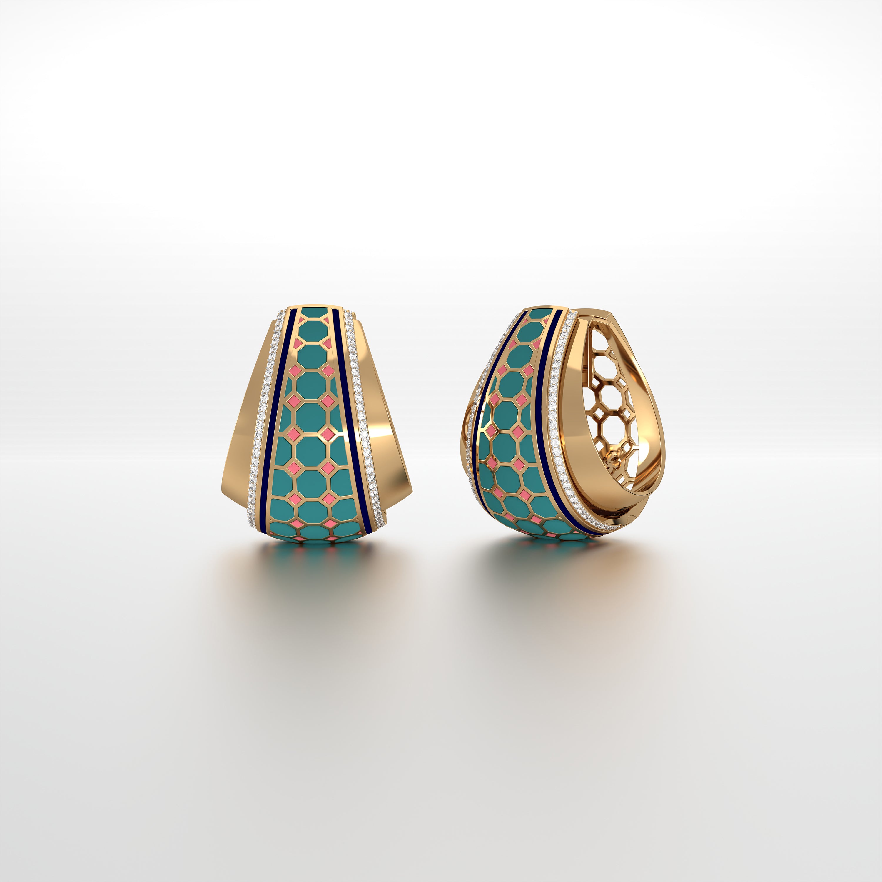 #Pattern & Color_Turkish Tessellation Pastel Turquoise