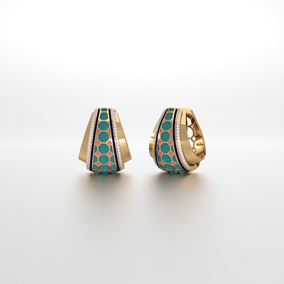 #Pattern & Color_Turkish Tessellation Pastel Turquoise