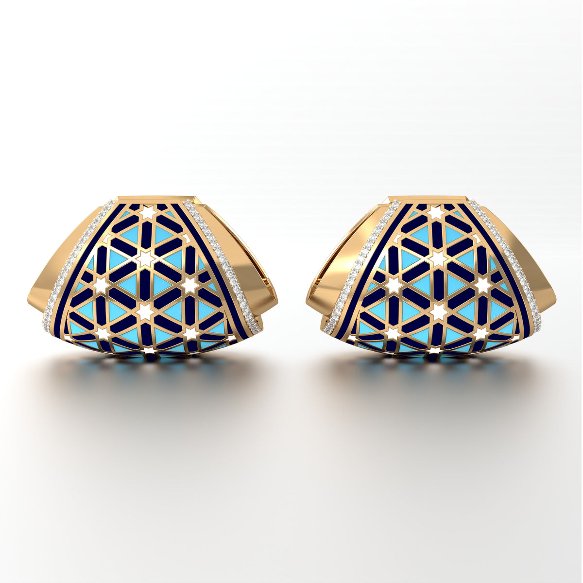 #Pattern & Color_Persian Girih Skyblue