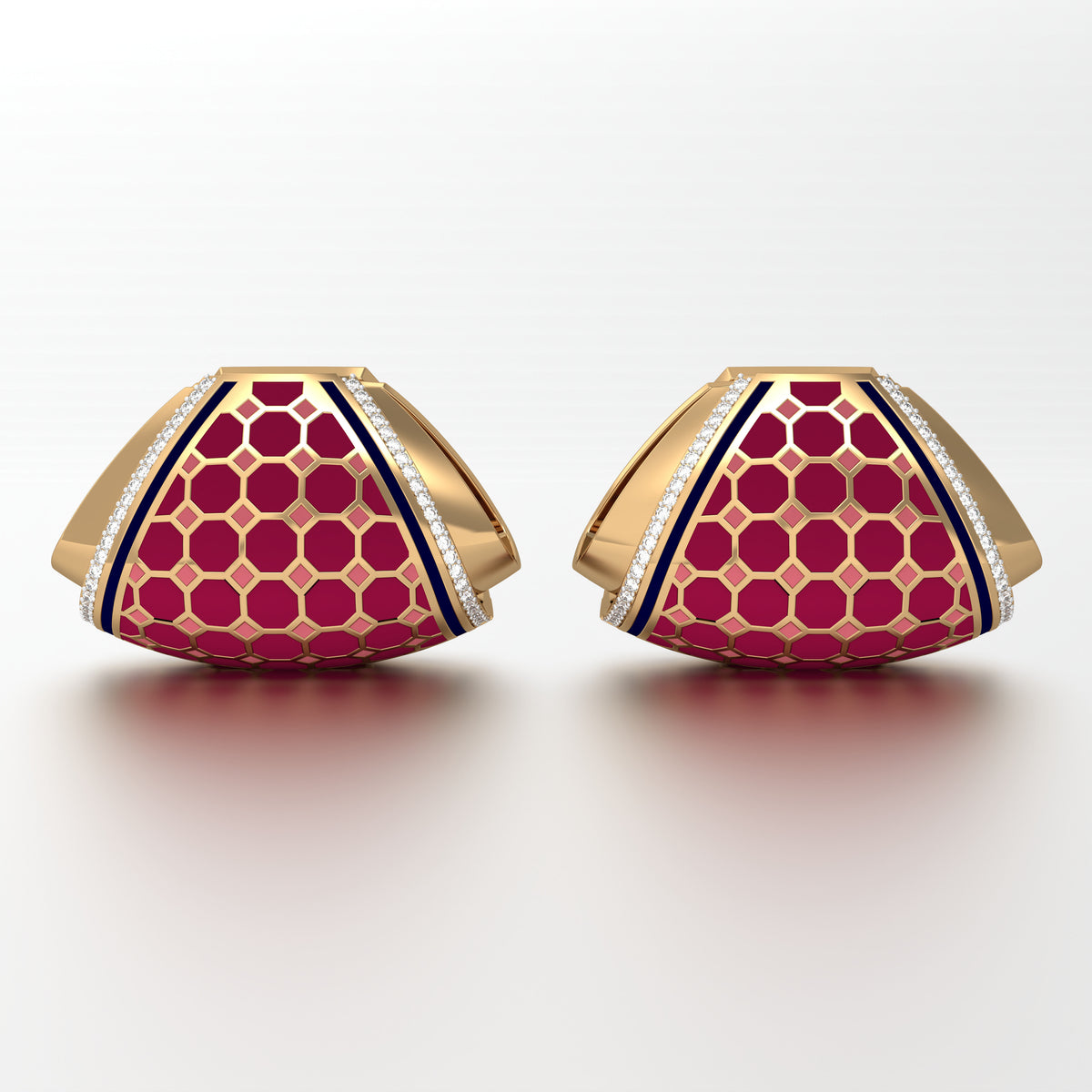 #Pattern & Color_Turkish Tessellation Cardinal Red