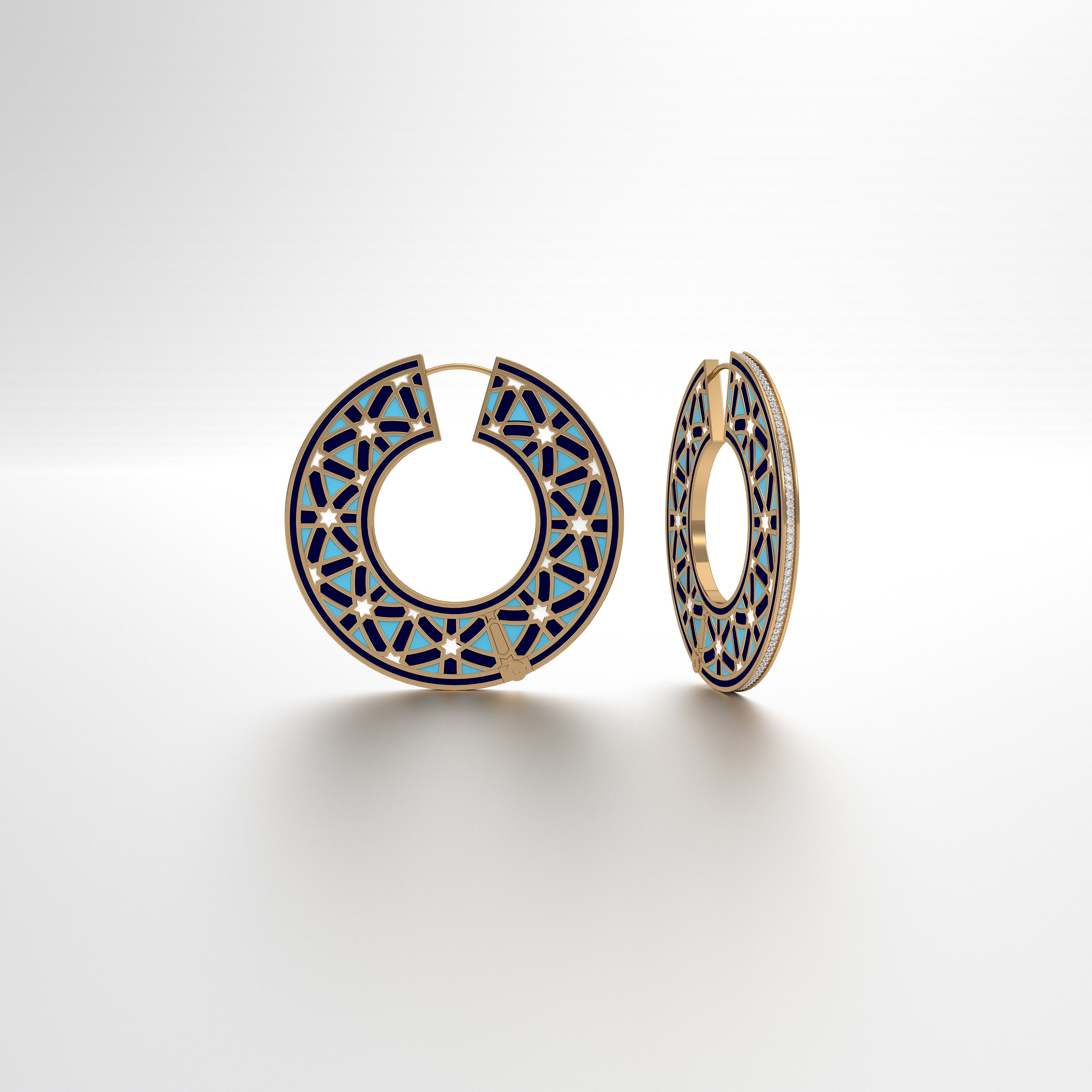 #Pattern & Color_Persian Girih Skyblue