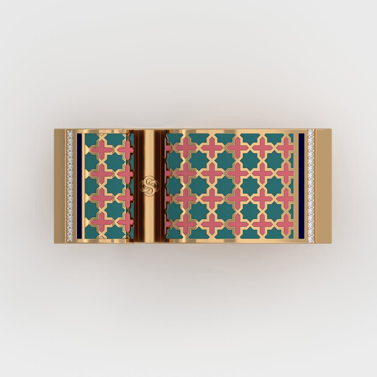 #Pattern & Color_Moroccan Zellij Pastel Turquoise