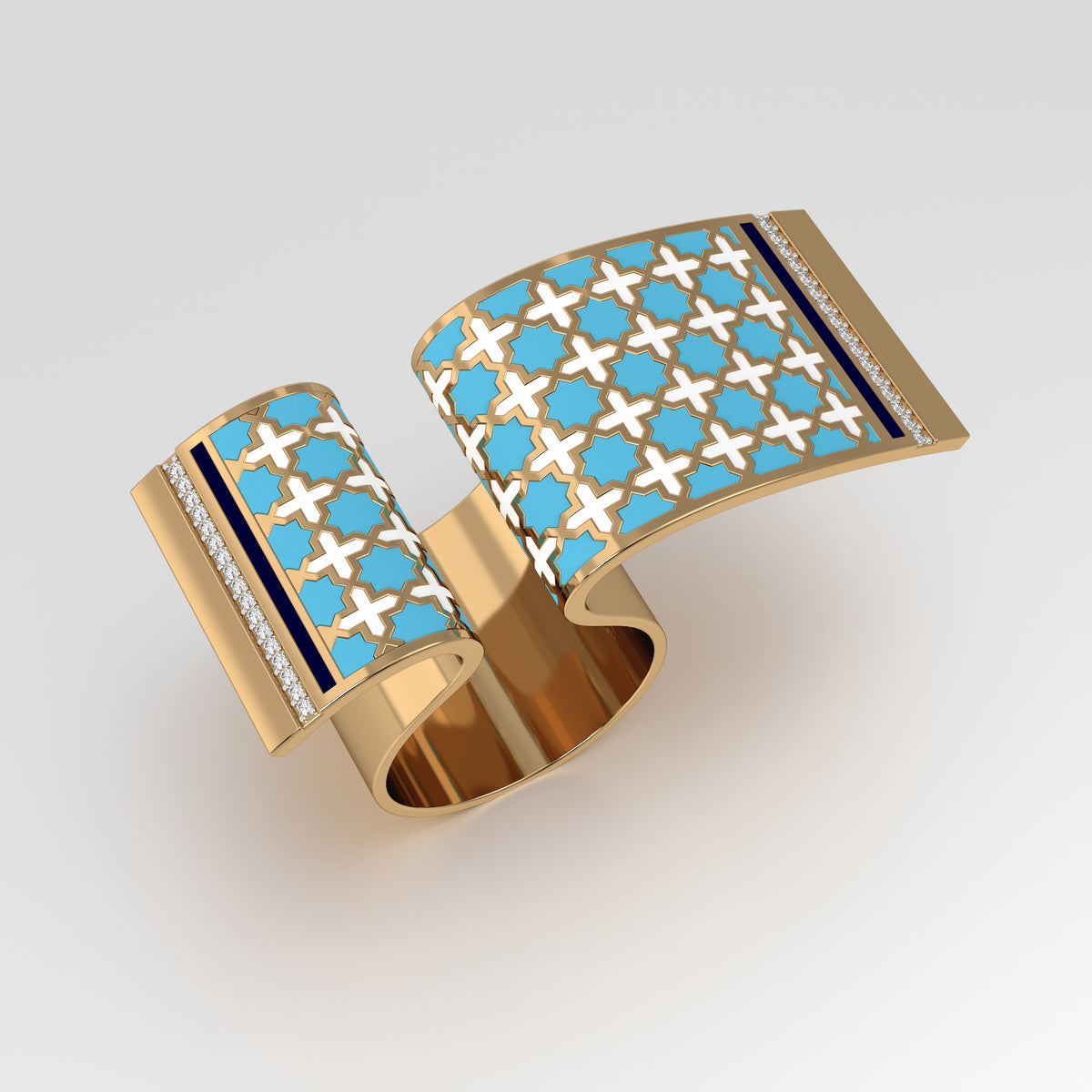 #Pattern & Color_moroccan zellij skyblue