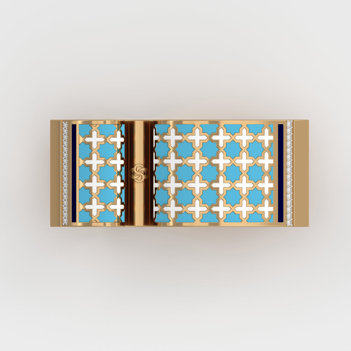 #Pattern & Color_moroccan zellij skyblue
