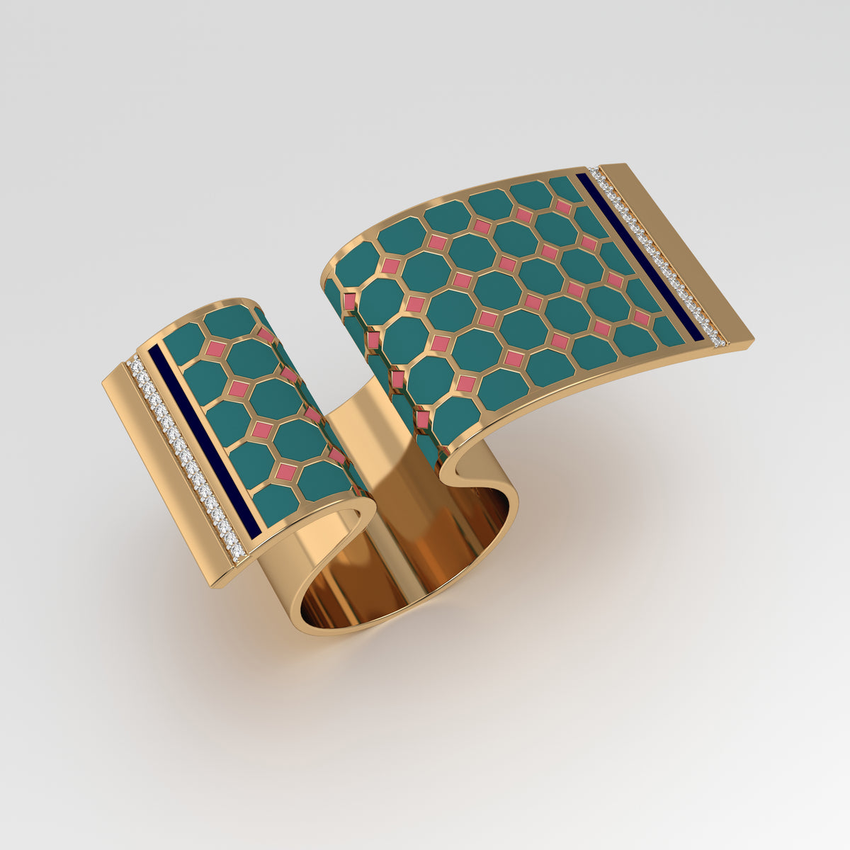 #Pattern & Color_Turkish Tessellation Pastel Turquoise