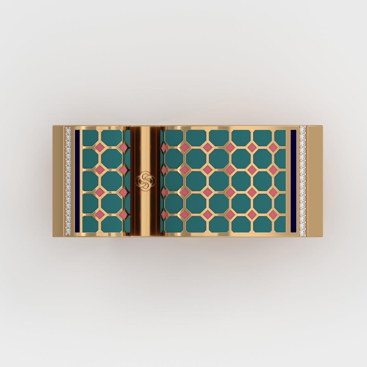 #Pattern & Color_Turkish Tessellation Pastel Turquoise
