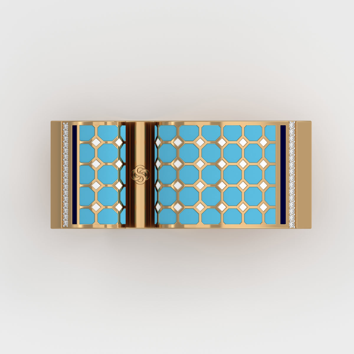 #Pattern & Color_Turkish Tessellation Skyblue