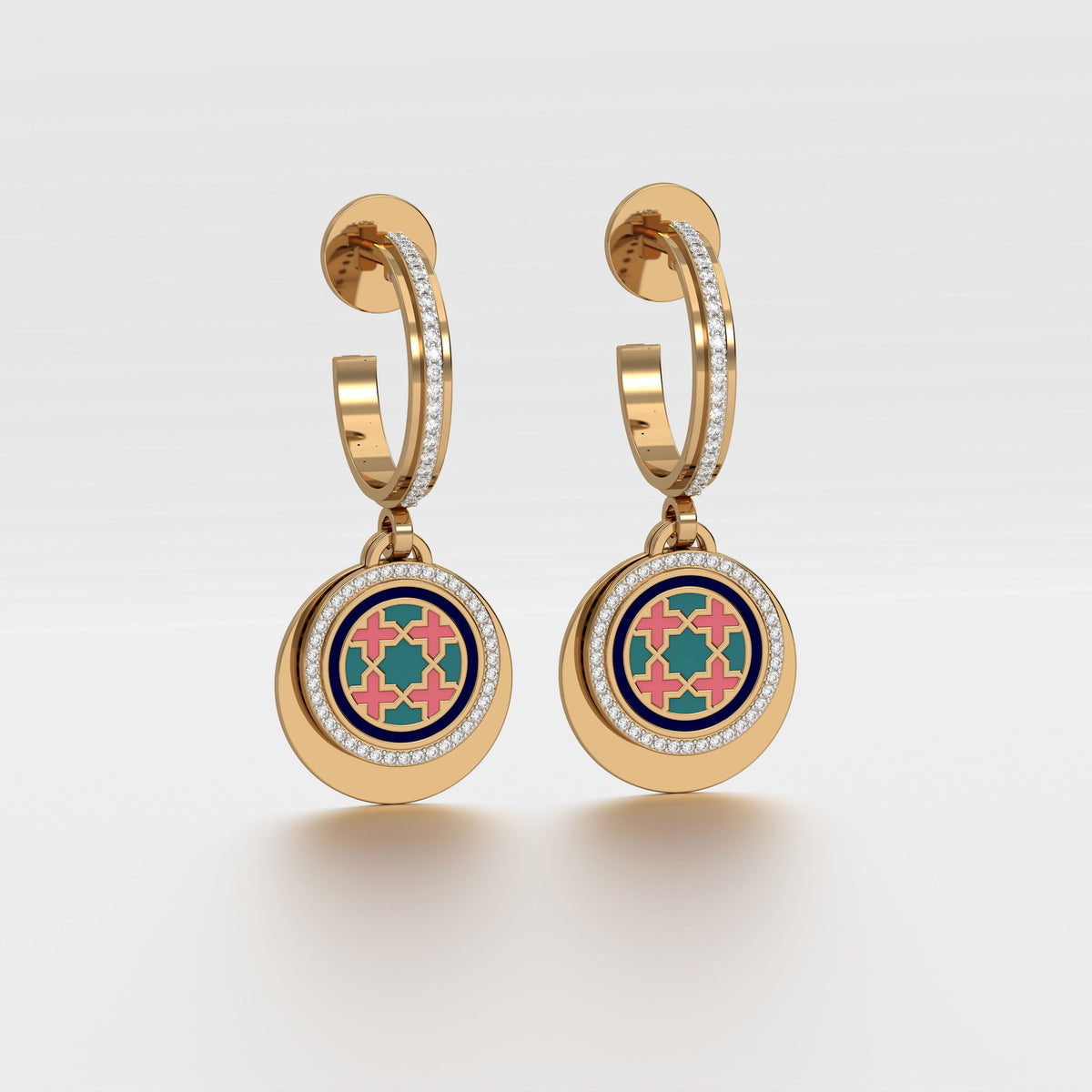 #Pattern & Color_Moroccan Zellij Pastel Turquoise
