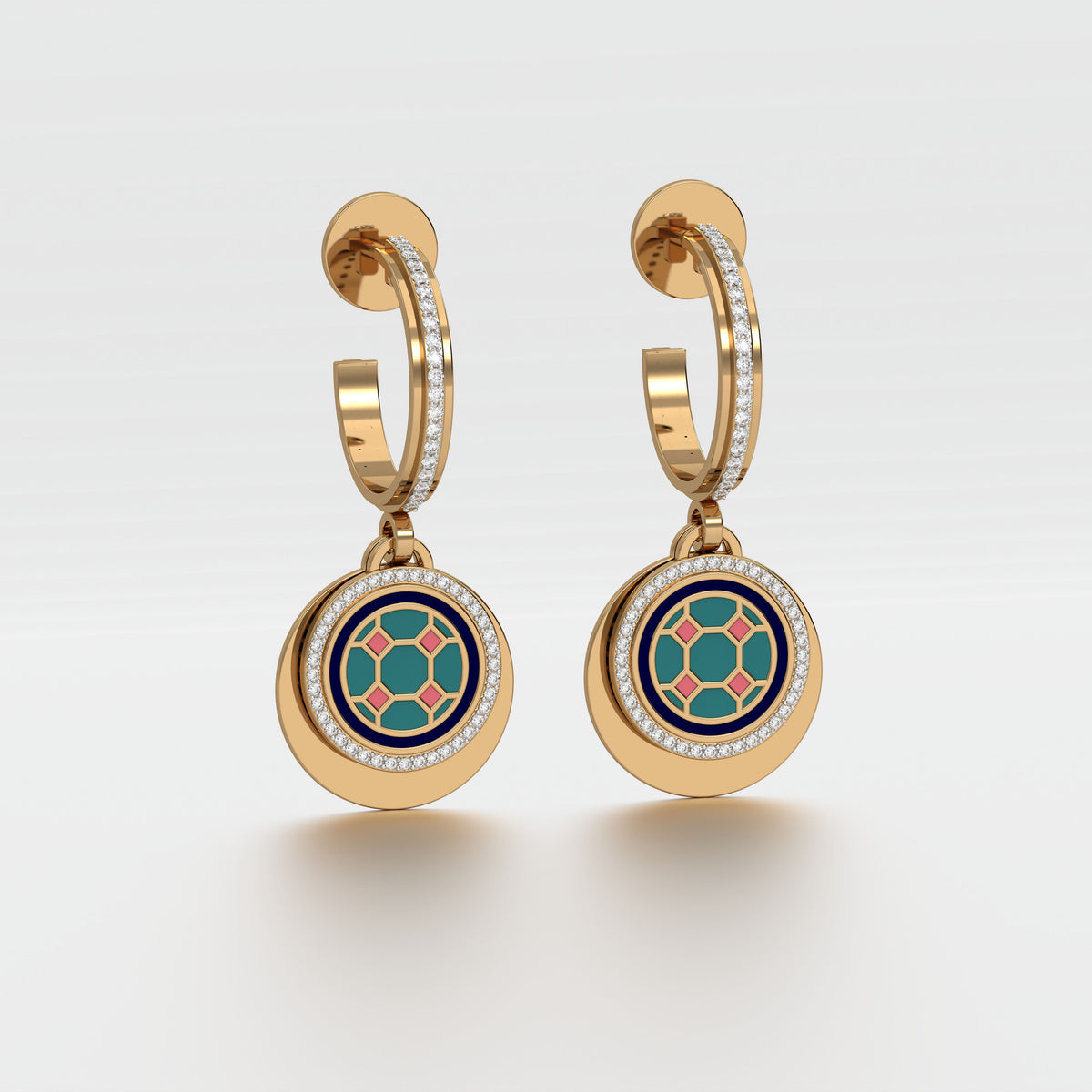 #Pattern & Color_Turkish Tessellation Pastel Turquoise