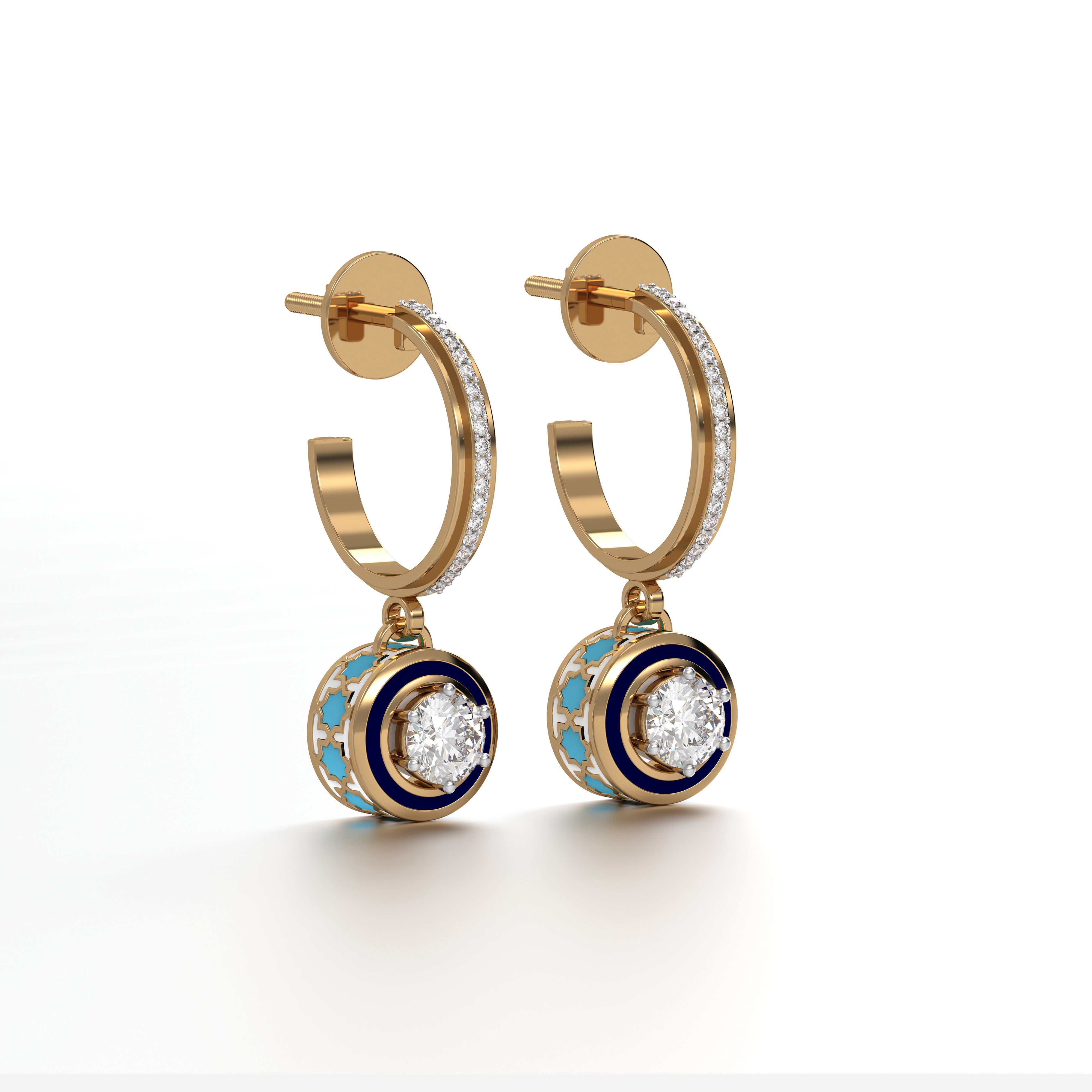 #Pattern & Color_moroccan zellij skyblue