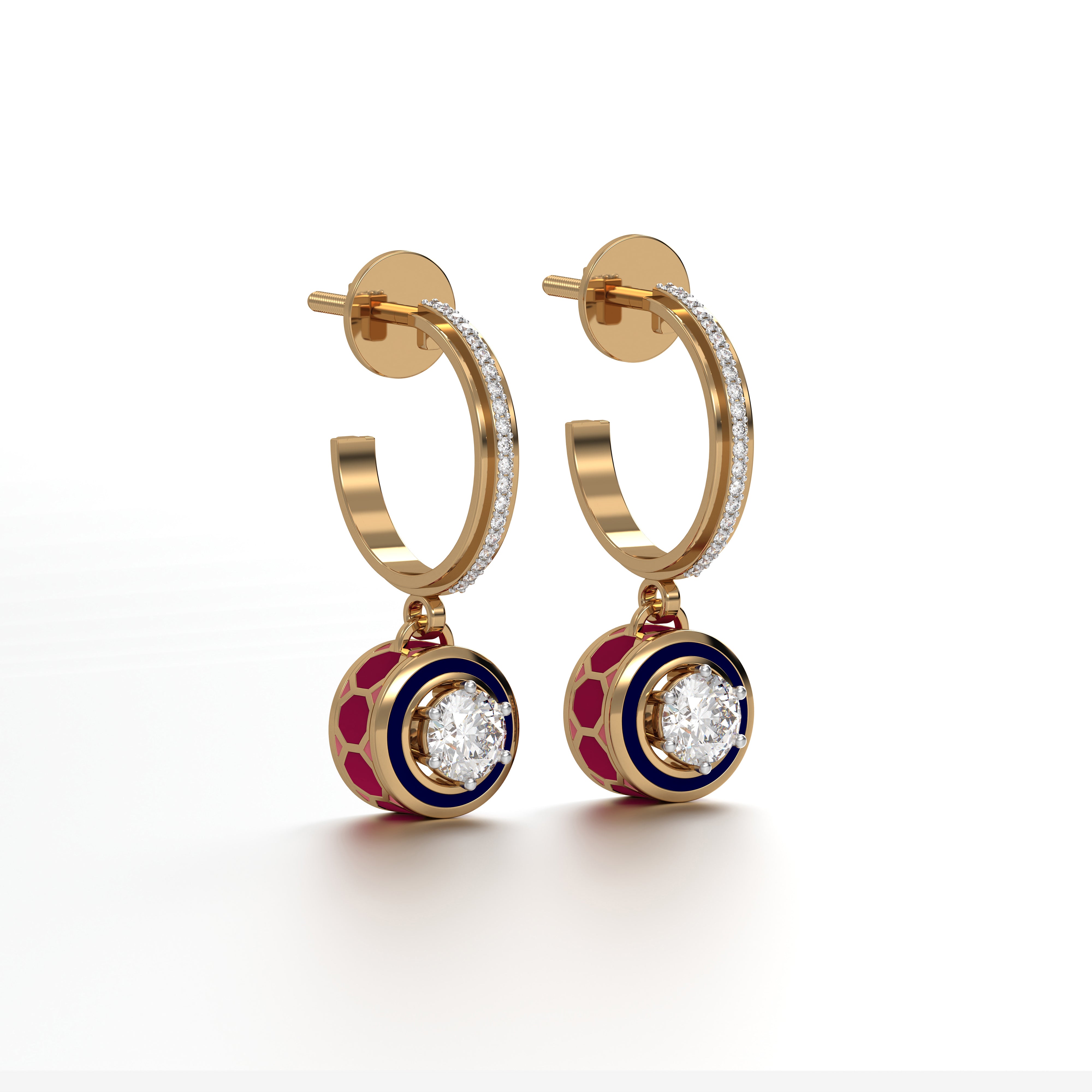 #Pattern & Color_Turkish Tessellation Cardinal Red