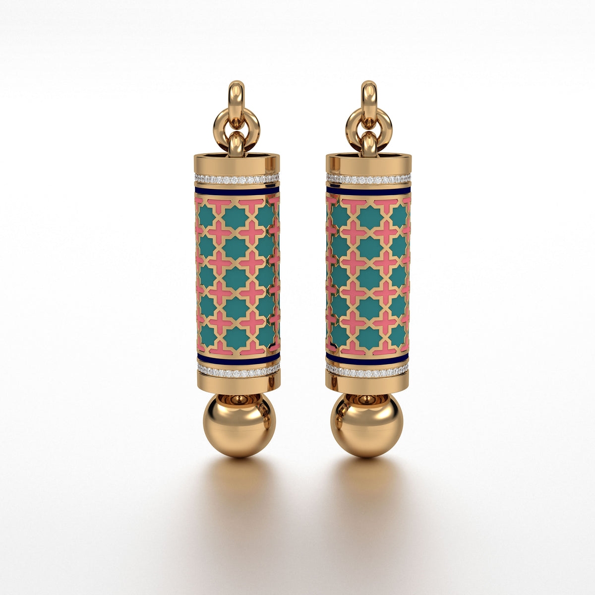 #Pattern & Color_Moroccan Zellij Pastel Turquoise