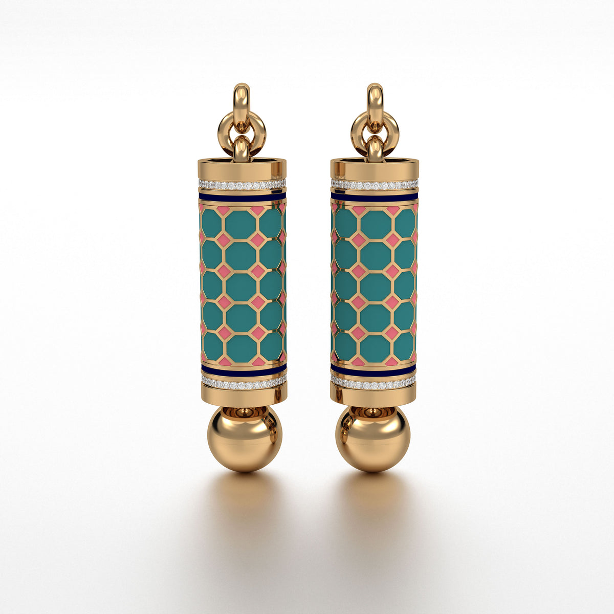 #Pattern & Color_Turkish Tessellation Pastel Turquoise