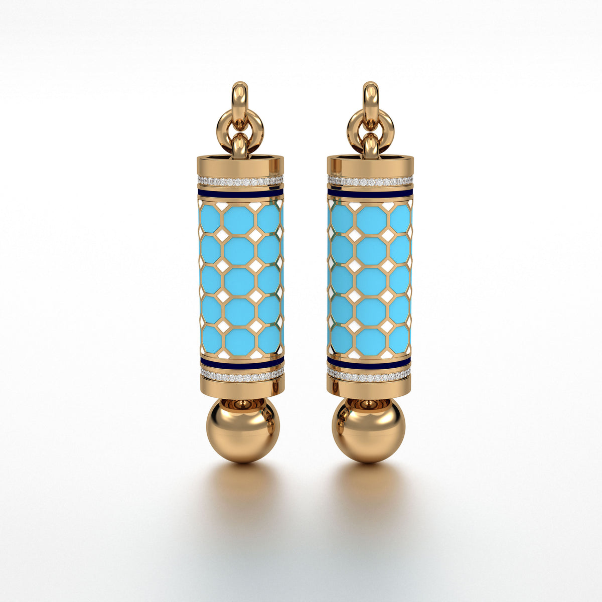 #Pattern & Color_Turkish Tessellation Skyblue