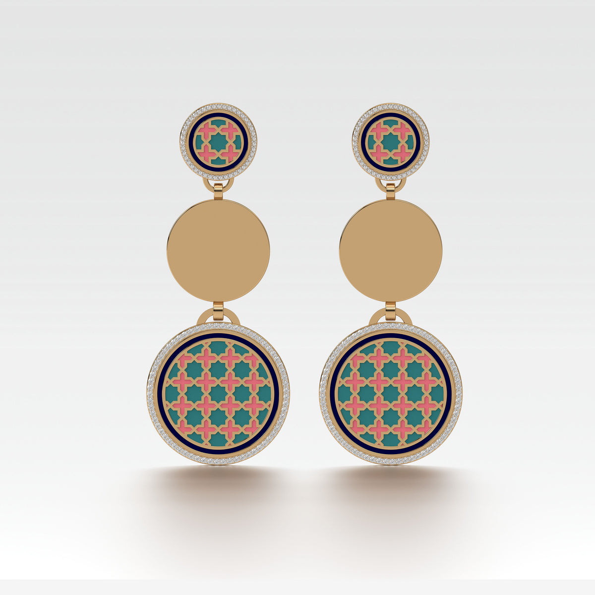 #Pattern & Color_Moroccan Zellij Pastel Turquoise