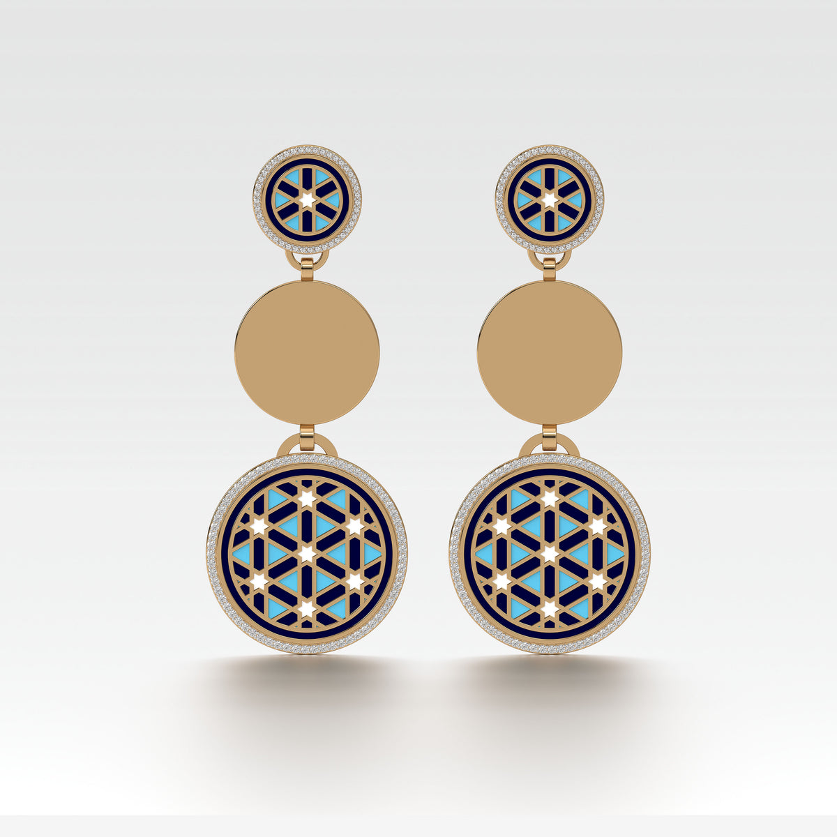 #Pattern & Color_Persian Girih Skyblue