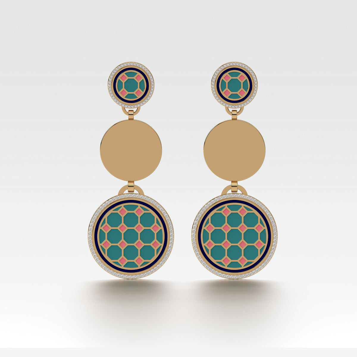 #Pattern & Color_Turkish Tessellation Pastel Turquoise