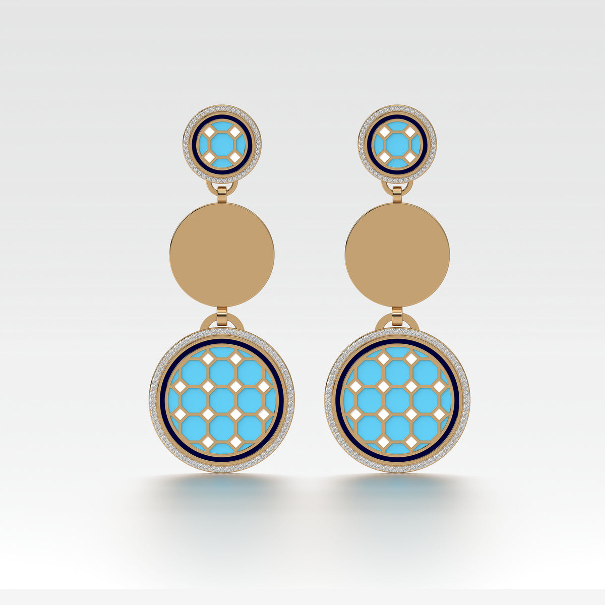 #Pattern & Color_Turkish Tessellation Skyblue