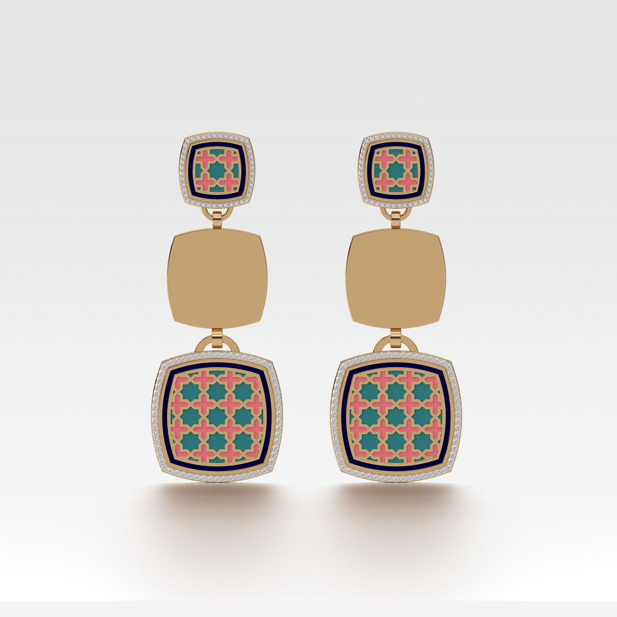#Pattern & Color_Moroccan Zellij Pastel Turquoise