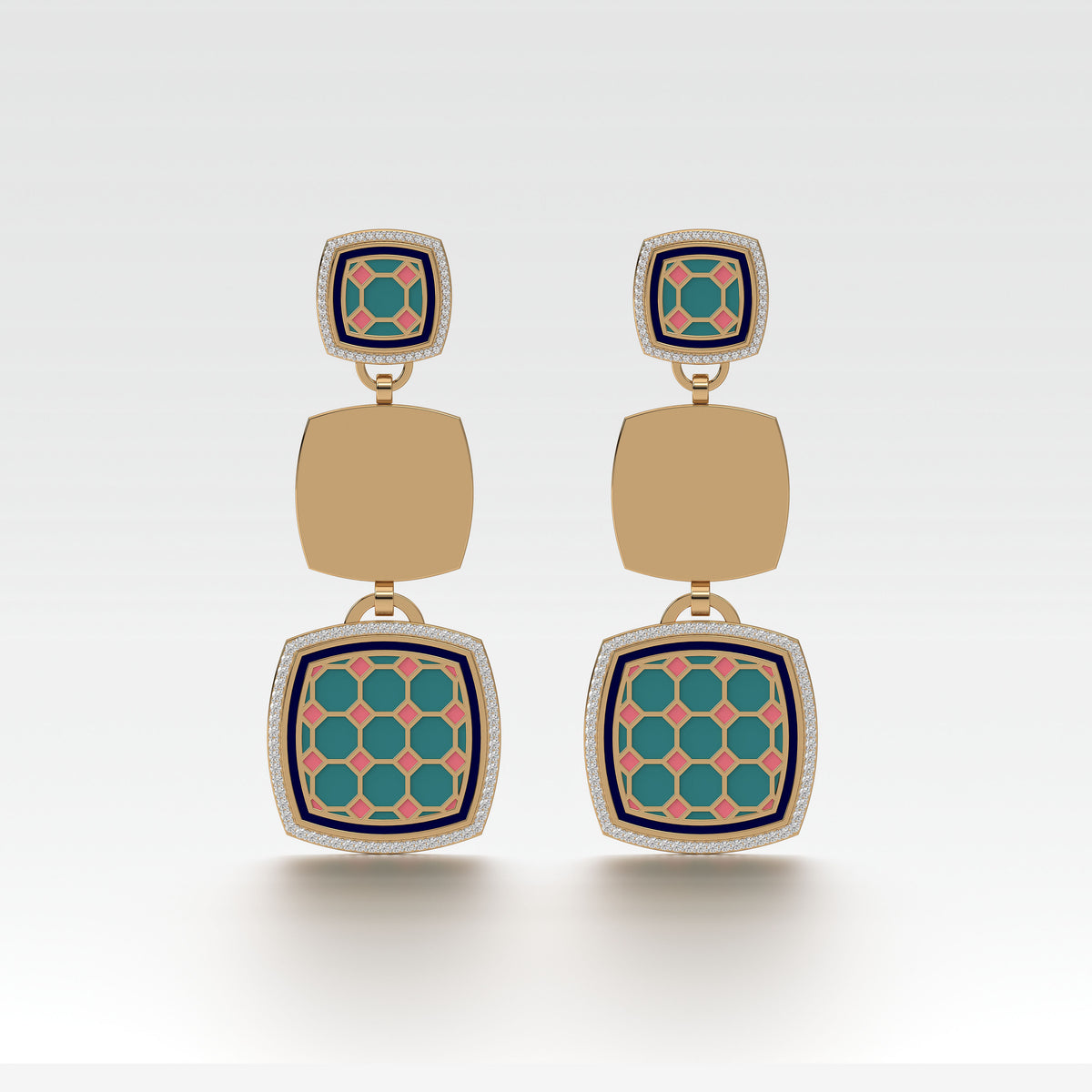 #Pattern & Color_Turkish Tessellation Pastel Turquoise