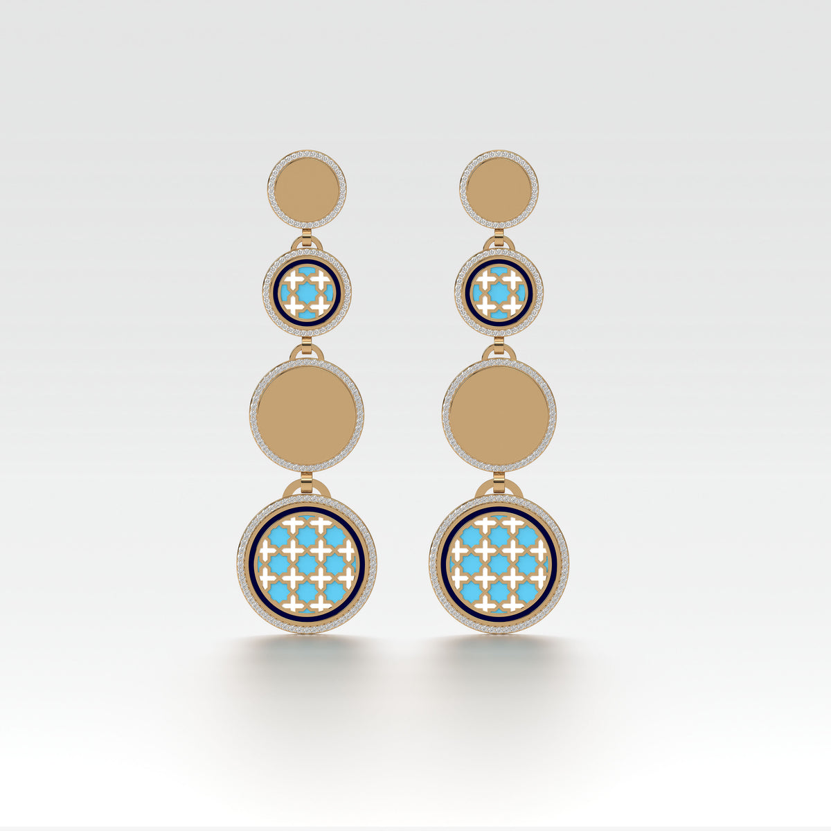 #Pattern & Color_moroccan zellij skyblue