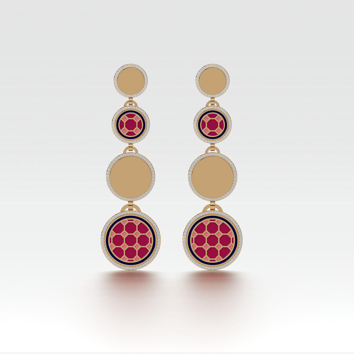 #Pattern & Color_Turkish Tessellation Cardinal Red