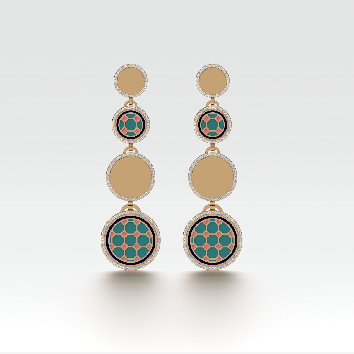 #Pattern & Color_Turkish Tessellation Pastel Turquoise