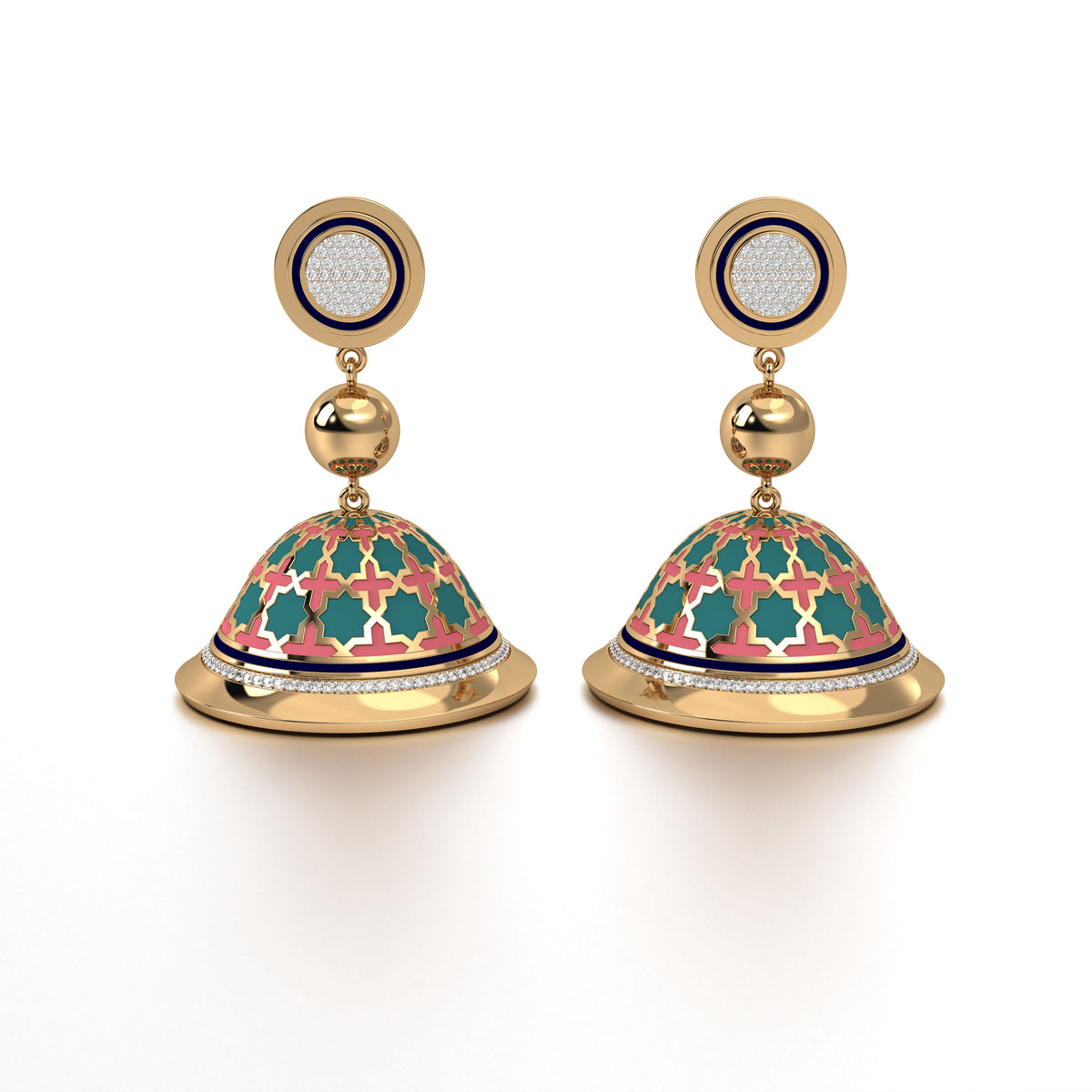 #Pattern & Color_Moroccan Zellij Pastel Turquoise