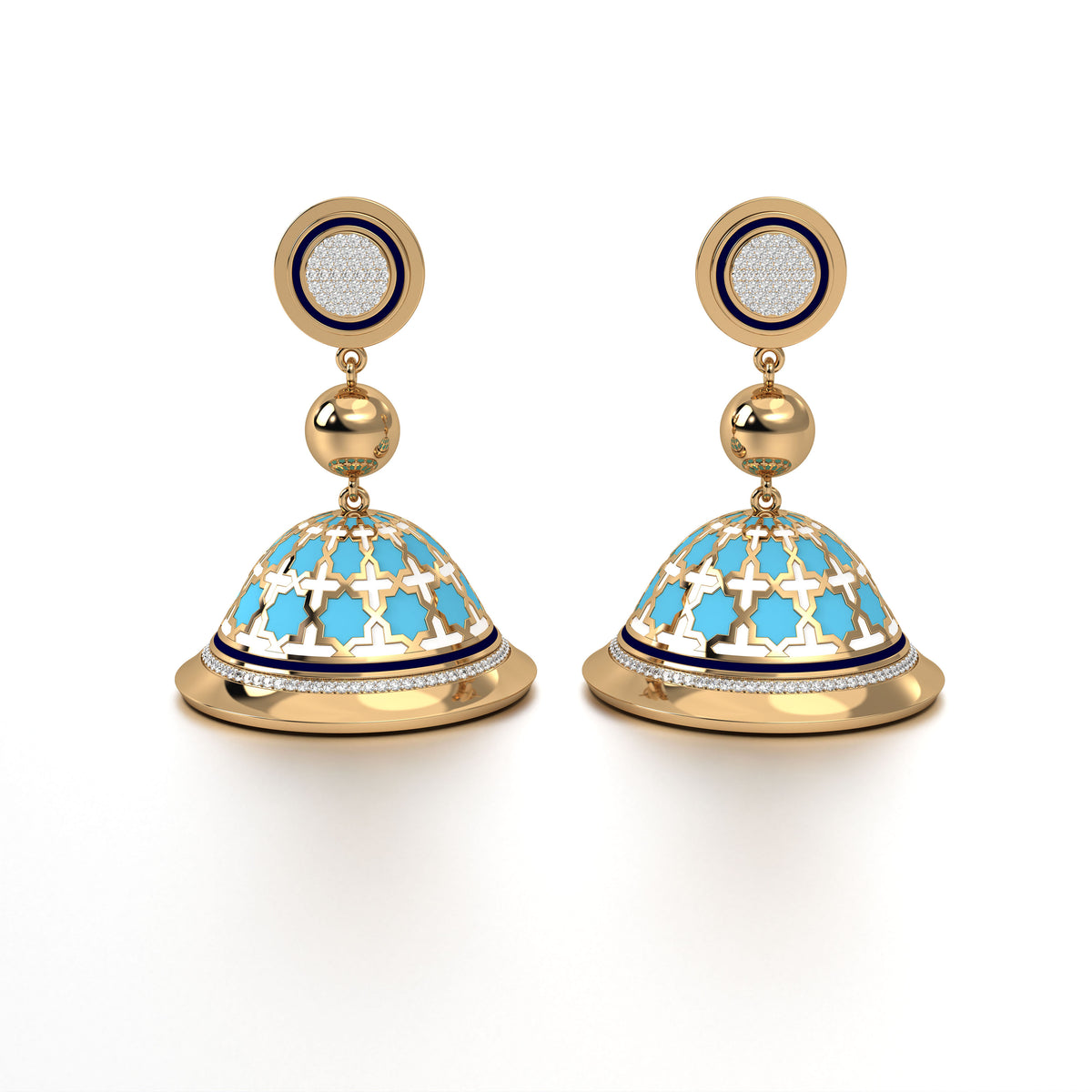 #Pattern & Color_moroccan zellij skyblue