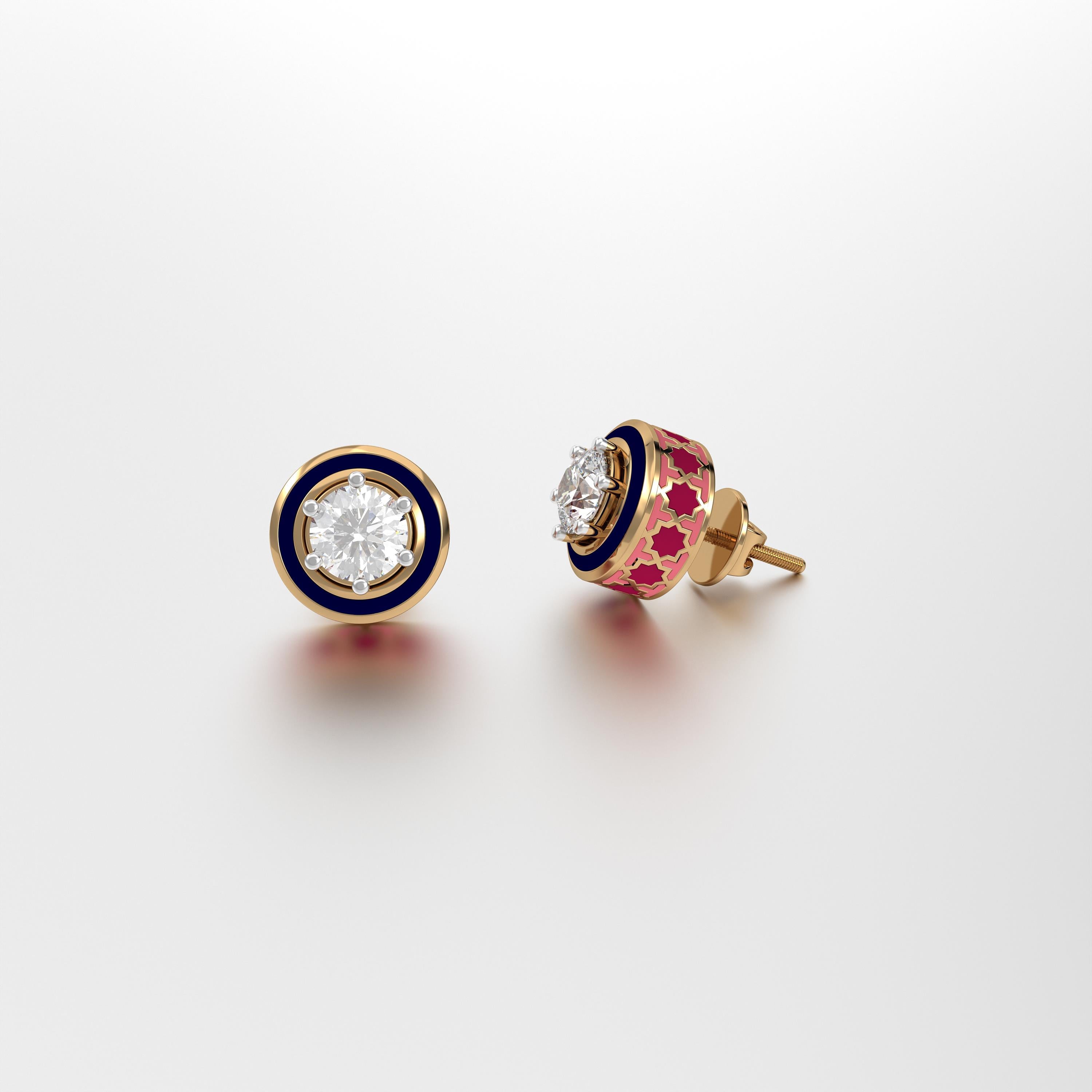 #Pattern & Color_Moroccan Zellij Cardinal Red