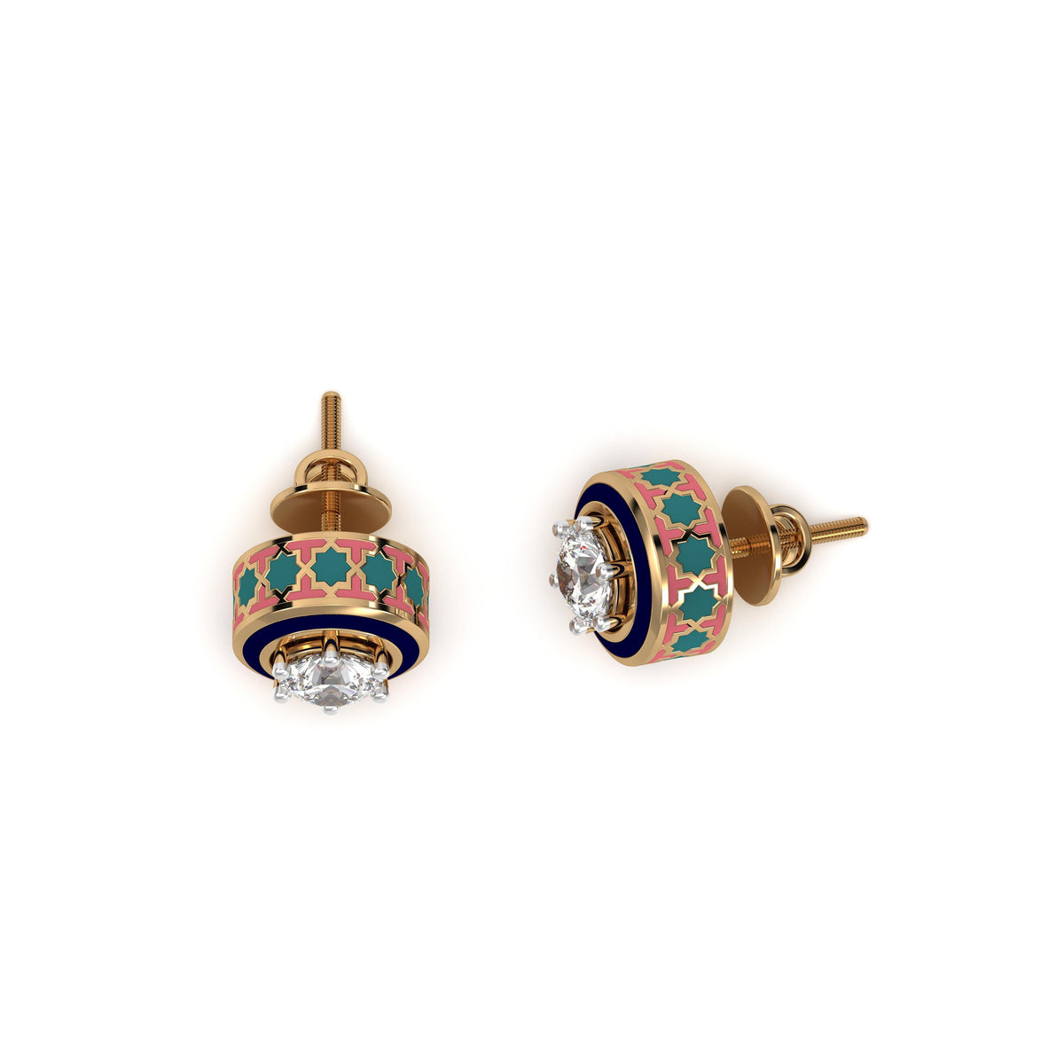#Pattern & Color_Moroccan Zellij Pastel Turquoise