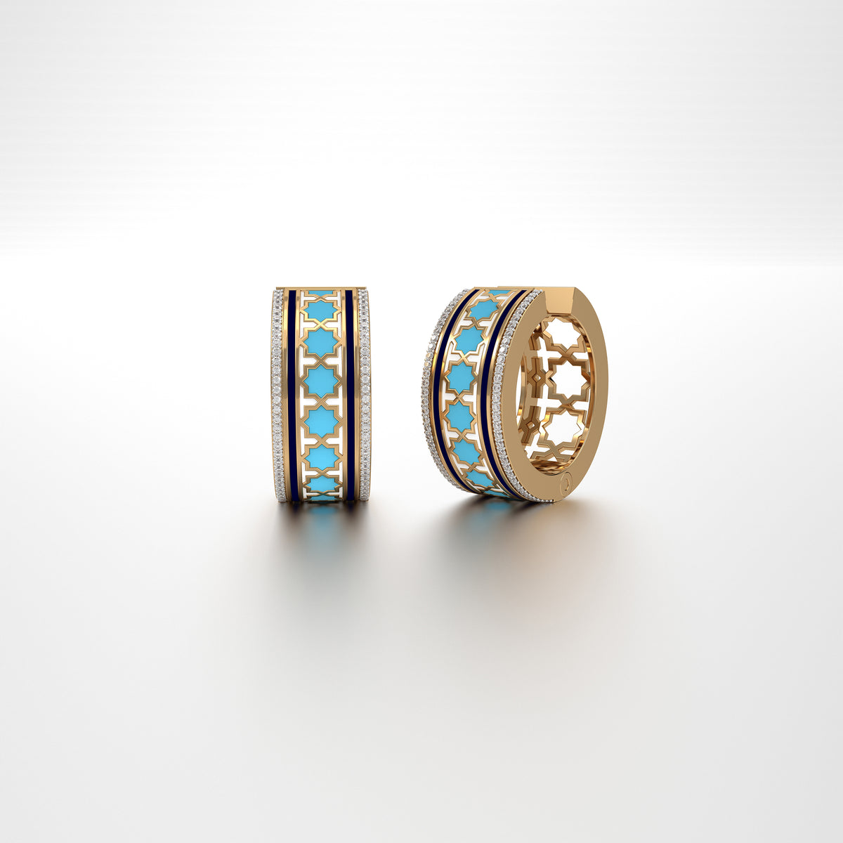 #Pattern & Color_moroccan zellij skyblue