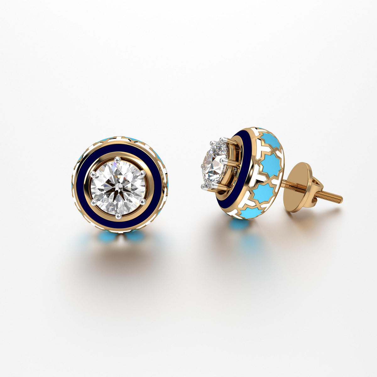 #Pattern & Color_Moroccan Zellij Skyblue