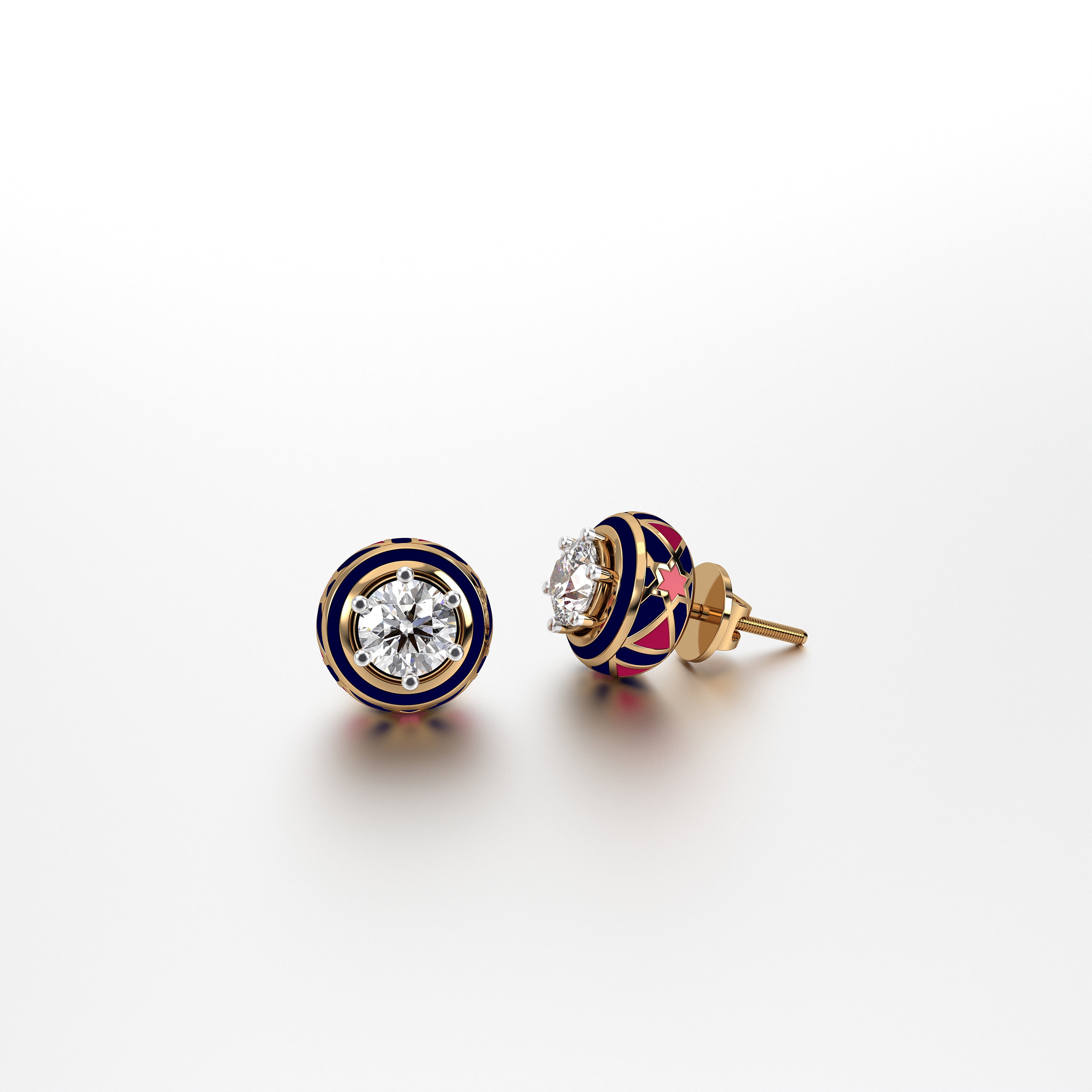 #Pattern & Color_Persian Girih Cardinal Red