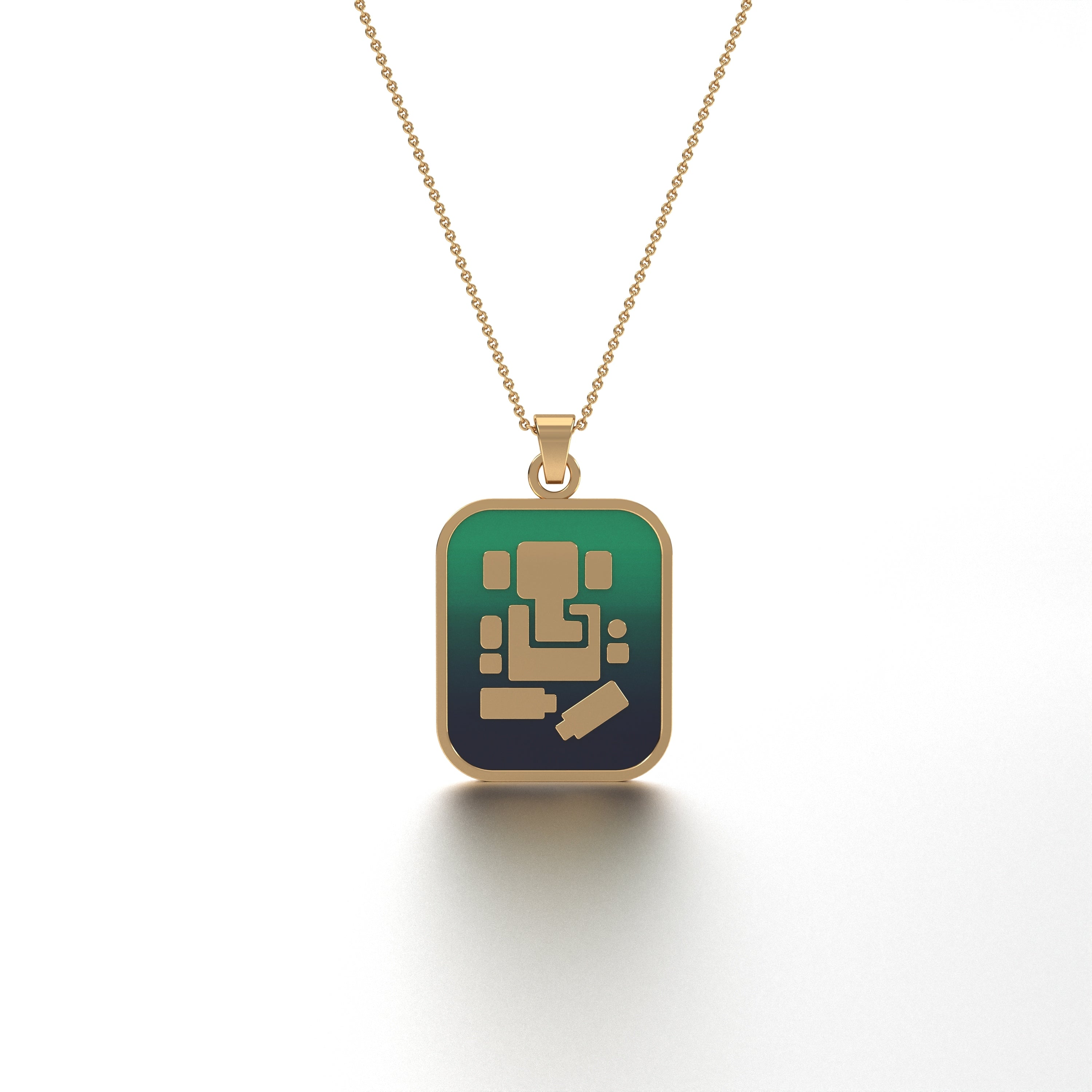 #Pattern & Color_Green Ombré